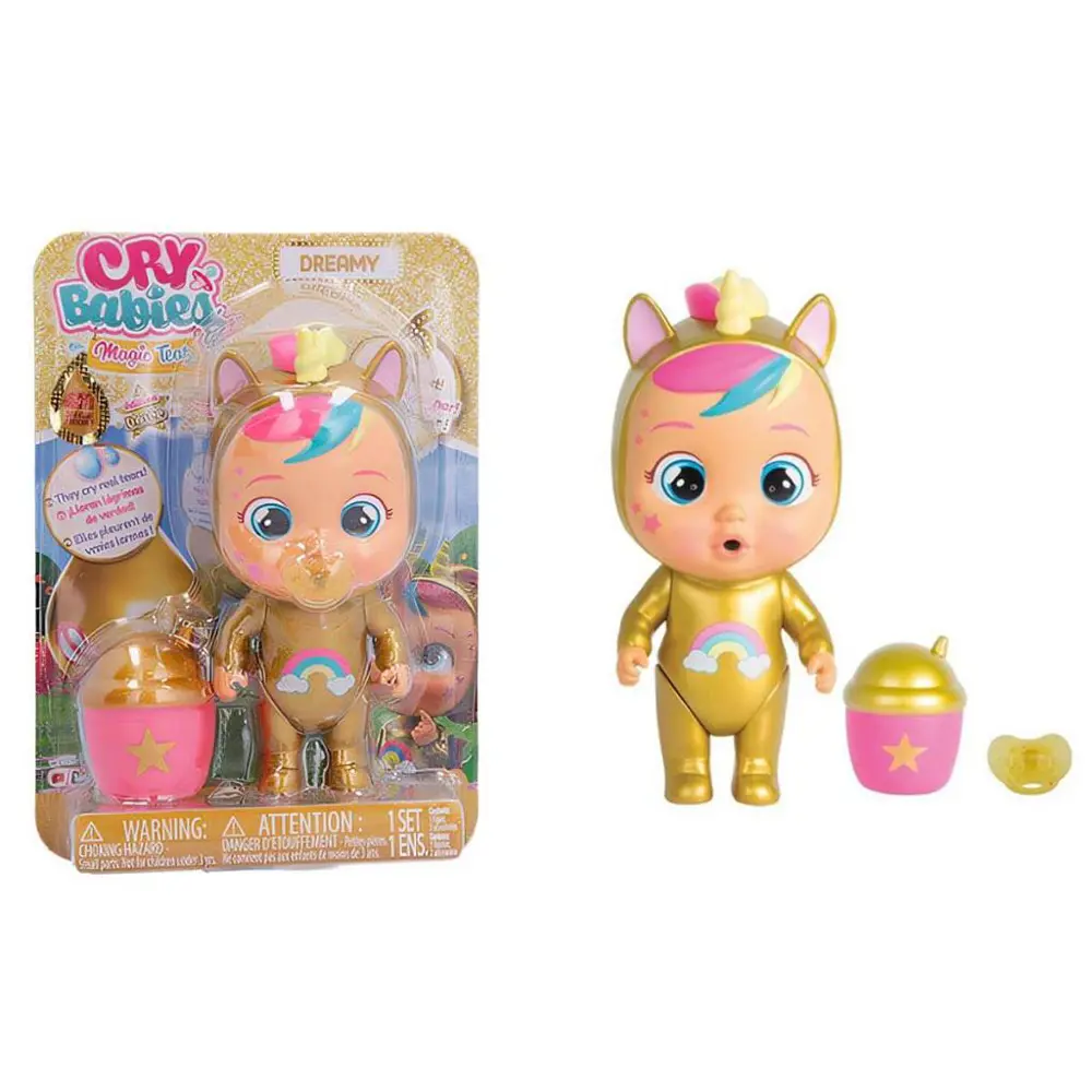 Cry Babies MT Gold Serisi Bebeği Dreamy CYM19000-1 Cry Babies MT Gold Serisi Bebeği Dreamy CYM19000-1