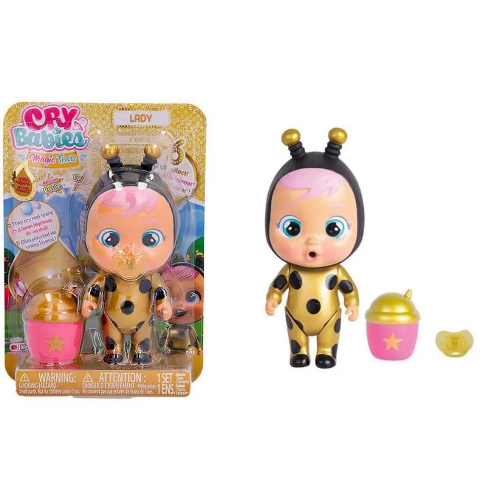 Cry Babies MT Gold Serisi Bebeği Lady CYM19000-3 Cry Babies MT Gold Serisi Bebeği Lady CYM19000-3