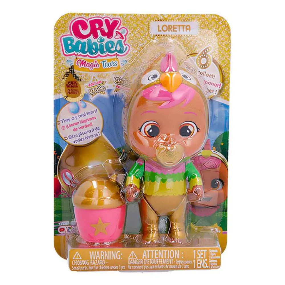 Cry Babies MT Gold Serisi Bebeği Loretta CYM19000-4 Cry Babies MT Gold Serisi Bebeği Loretta CYM19000-4