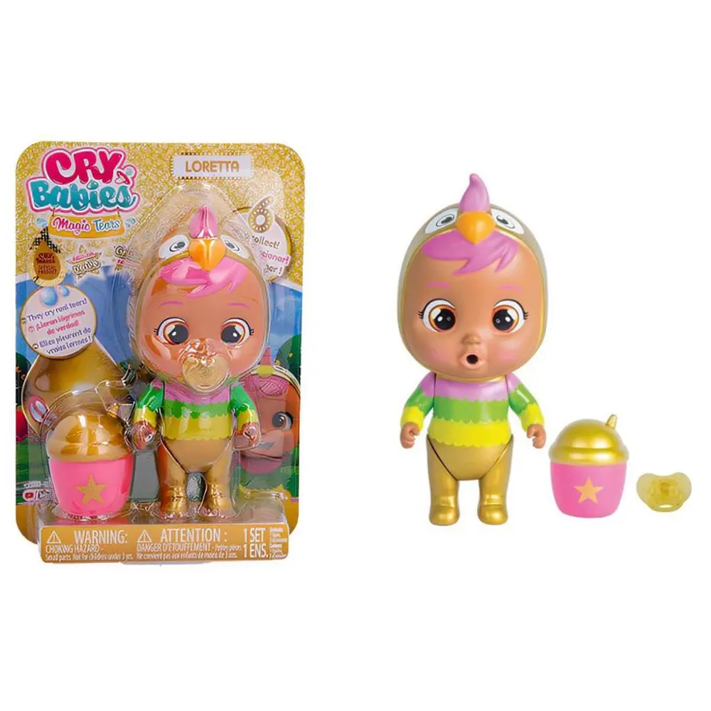 Cry Babies MT Gold Serisi Bebeği Loretta CYM19000-4 Cry Babies MT Gold Serisi Bebeği Loretta CYM19000-4