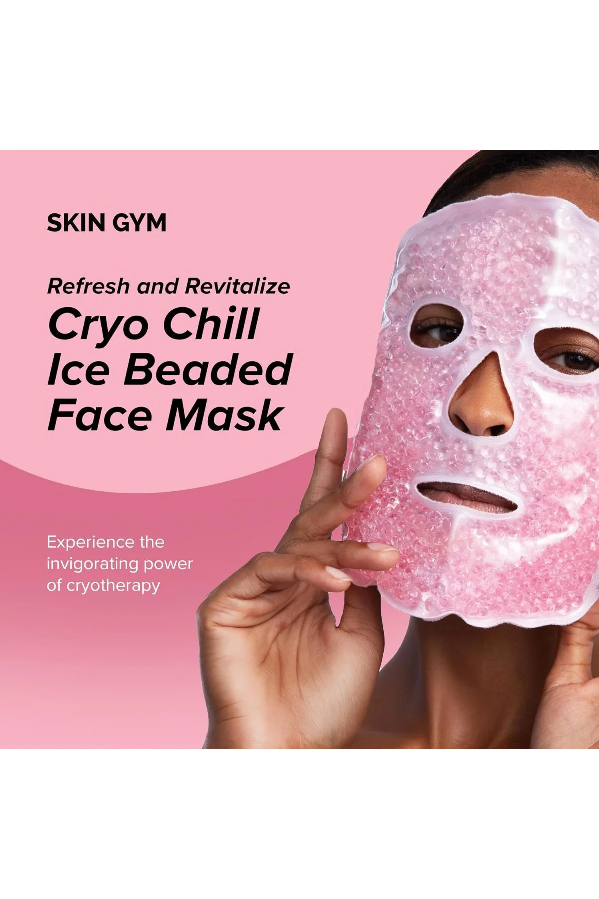 Cryo Chill Ice Boncuklu Yüz Maskesi Cilt Bakımı, Gelişmiş Soğuk T