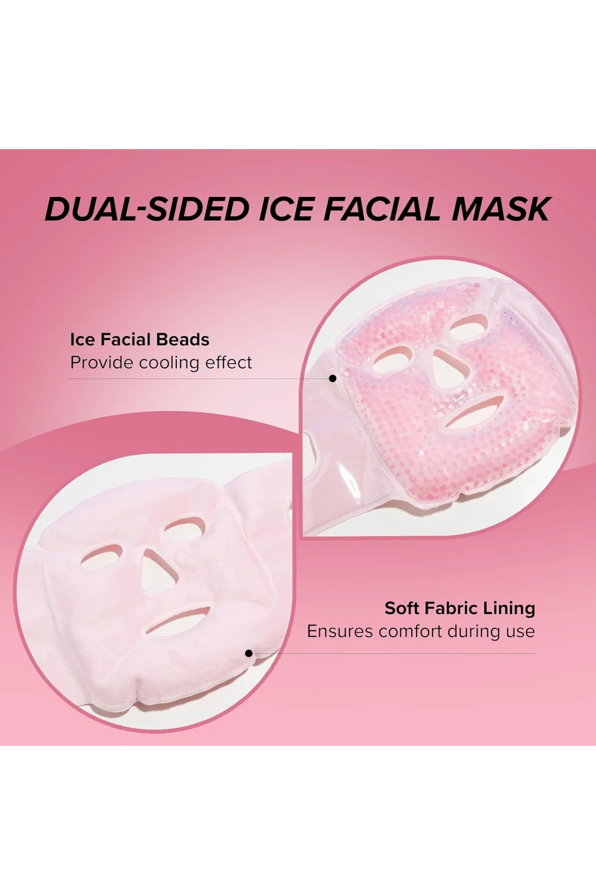 Cryo Chill Ice Boncuklu Yüz Maskesi Cilt Bakımı, Gelişmiş Soğuk T
