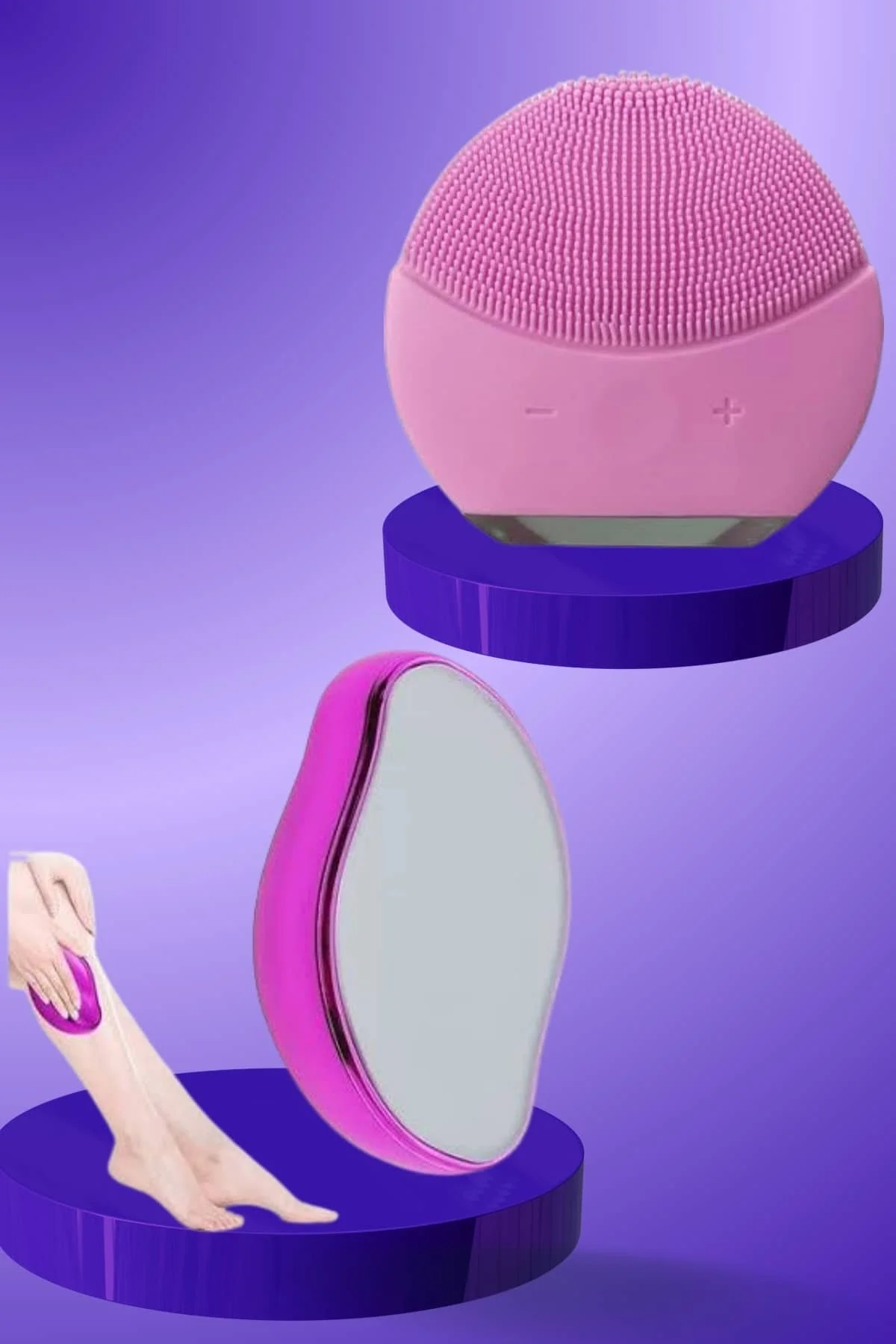 Crystal Eraser Epilasyon Aleti ve Titreşimli Yüz Temizleme Masaj Aleti Fiyatı, Yorumları ve Özellikleri