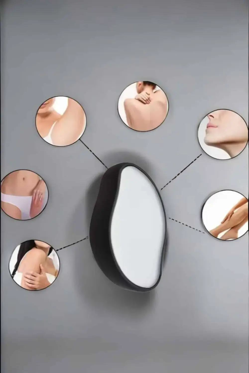 Crystal Eraser Epilasyon Aleti Tüy Silgisi Tüy Alıcı Kristal Epil