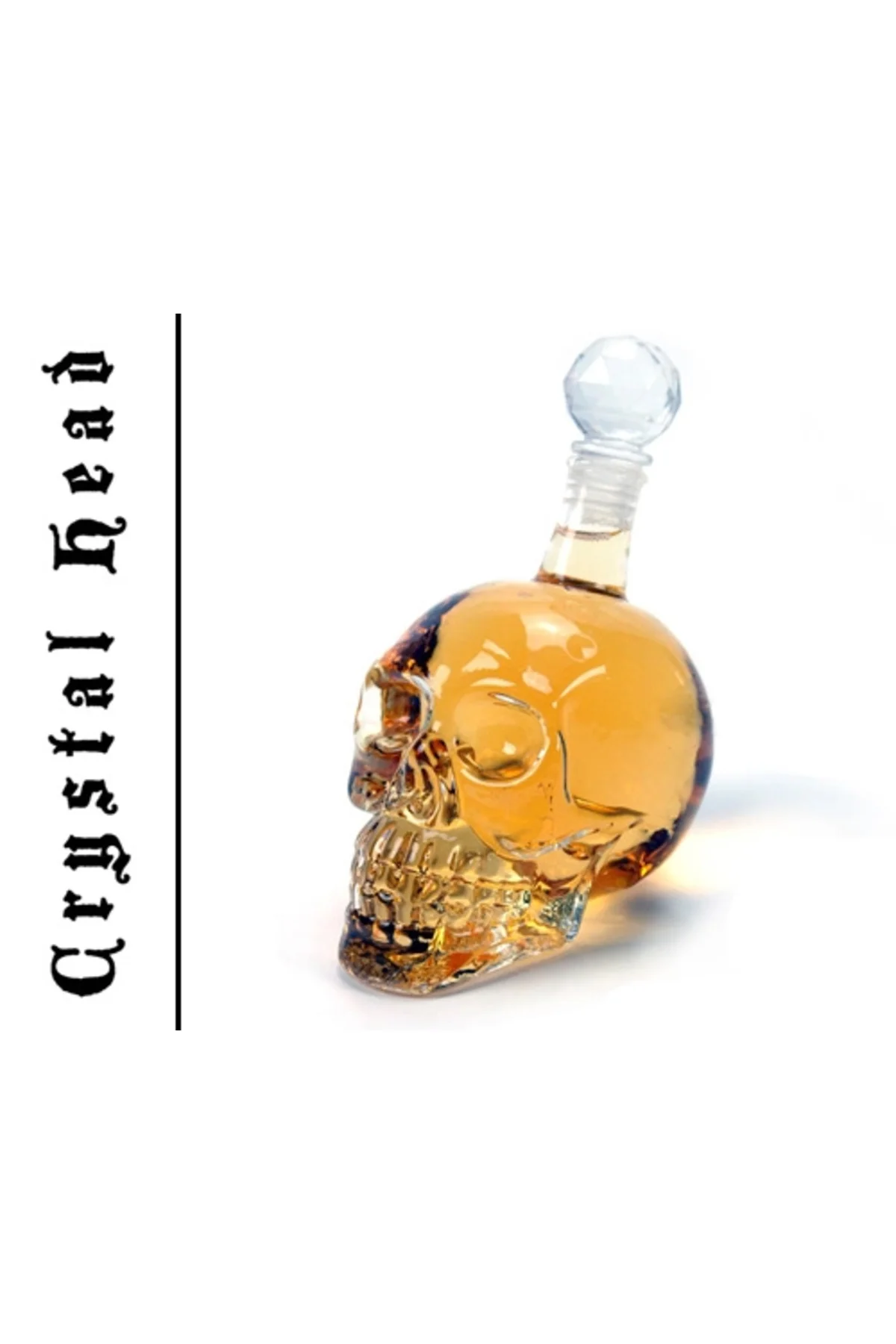 Crystal Head Kuru Kafa Cam Şişe 350 Ml - Görsel 2