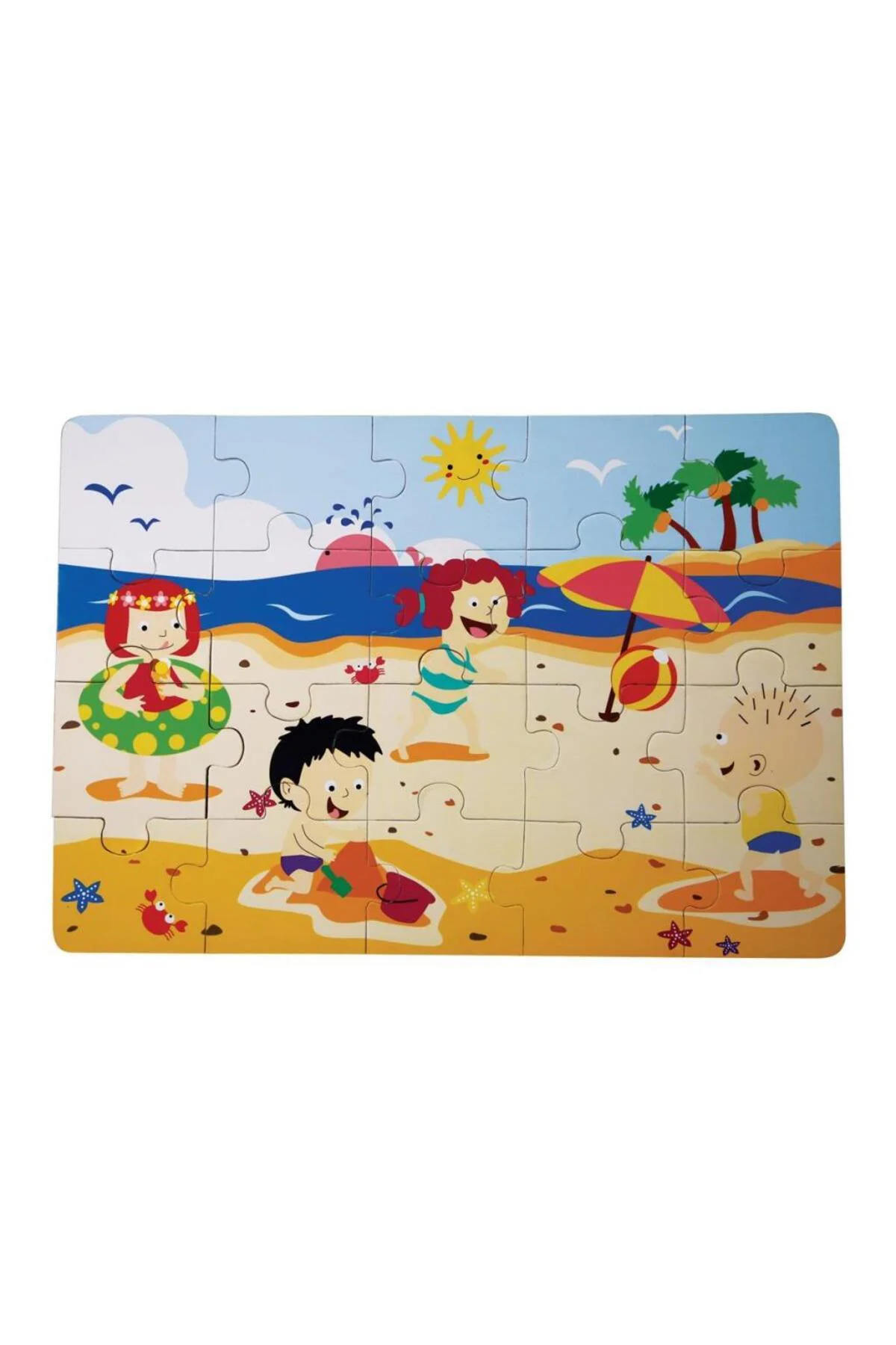 CS-1282 YAZ AHŞAP YER PUZZLE