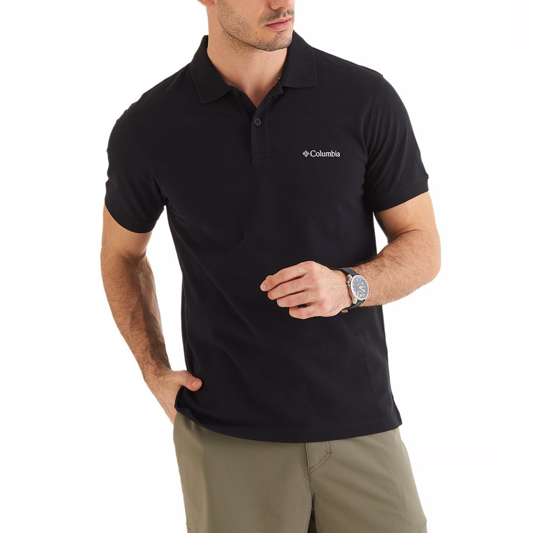 Columbia Csc Cascade Range Solid Polo İi Erkek Kisa Kollu Polo T-Shirt Cs0