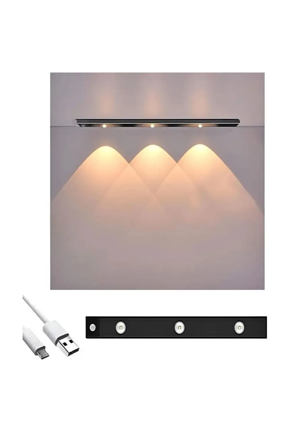 Ct-2464 40 cm Bella Slim Cabinet Şarjlı-Sensörlü 4000K