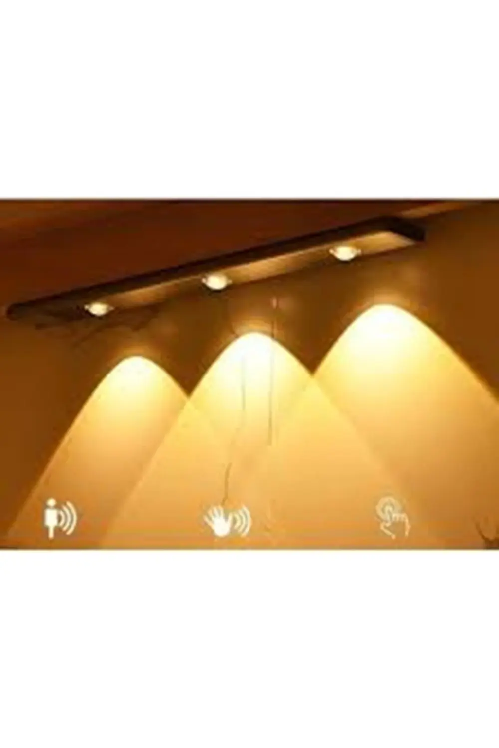 CT-2464 SENSÖRLÜ ŞARJLI DOLAP LAMBASI 40 CM 3200K-4000K-6400K