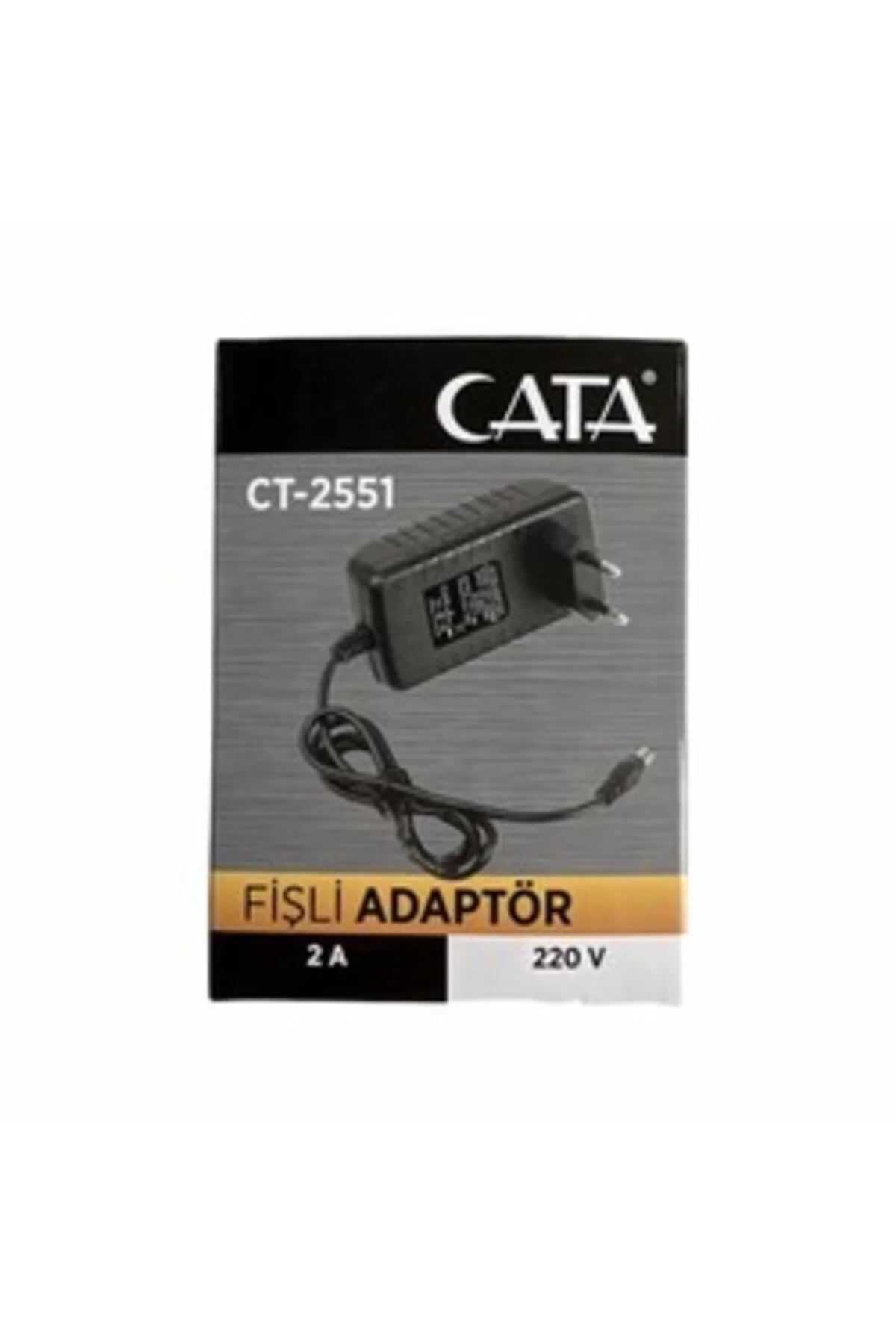 CT-2551 2 AMPER FİŞLİ ADAPTÖR - Görsel 3