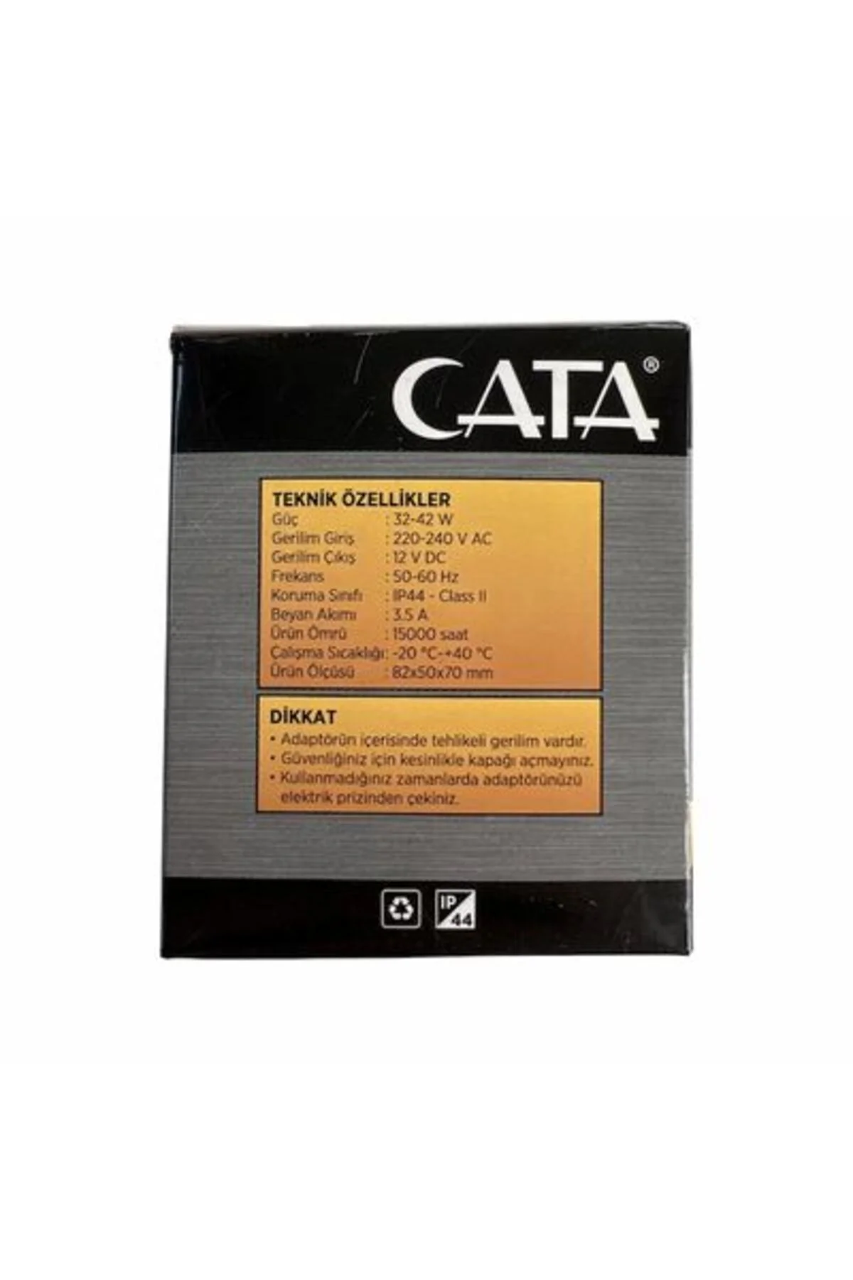 CT-2552 3,5 AMPER FİŞLİ ADAPTÖR - Görsel 2