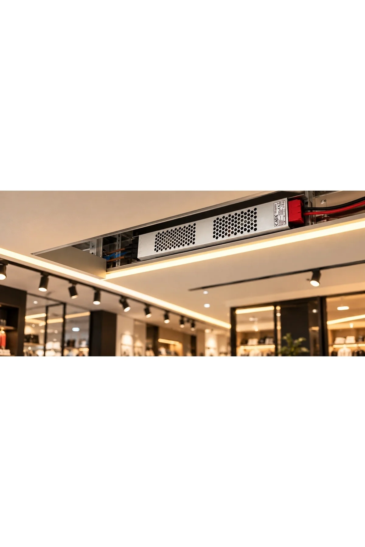 CT-2678 360W 30 Amper Adaptör Klemensli Süper Slim Şerit Led Trafosu - Görsel 4