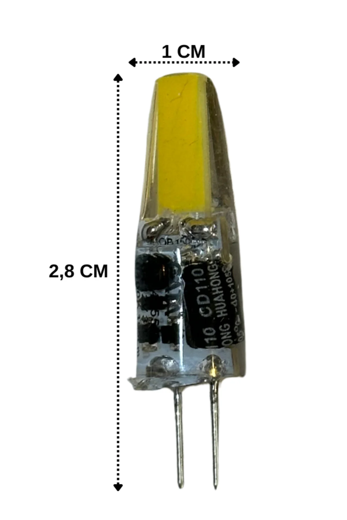 CT-4255 3W 12V 6400K (Beyaz Işık) G4 Duylu Led Kapsül Ampul (10 Adet) - Görsel 3
