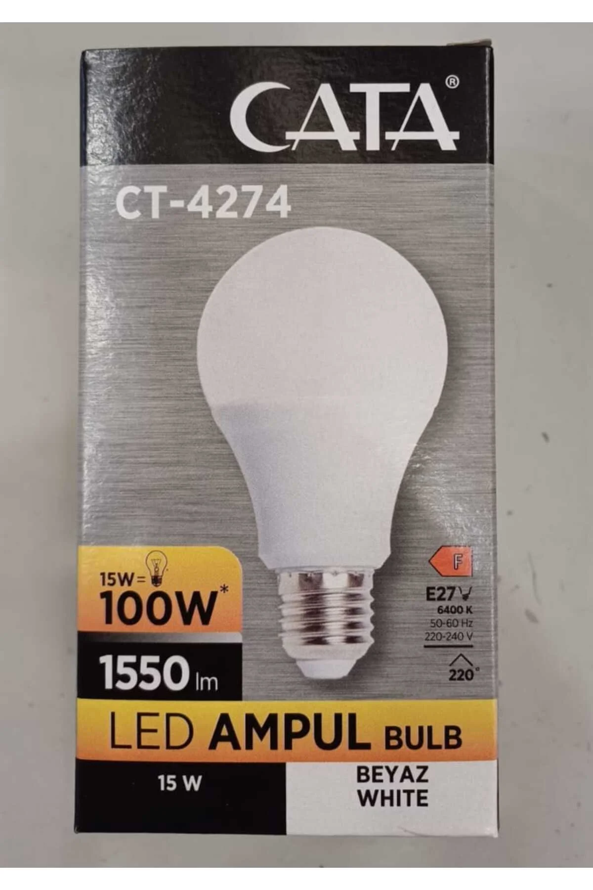 CT 4274 15W LED AMPUL BEYAZ (10 ADET) CT 4274 15W LED AMPUL BEYAZ (10 ADET)