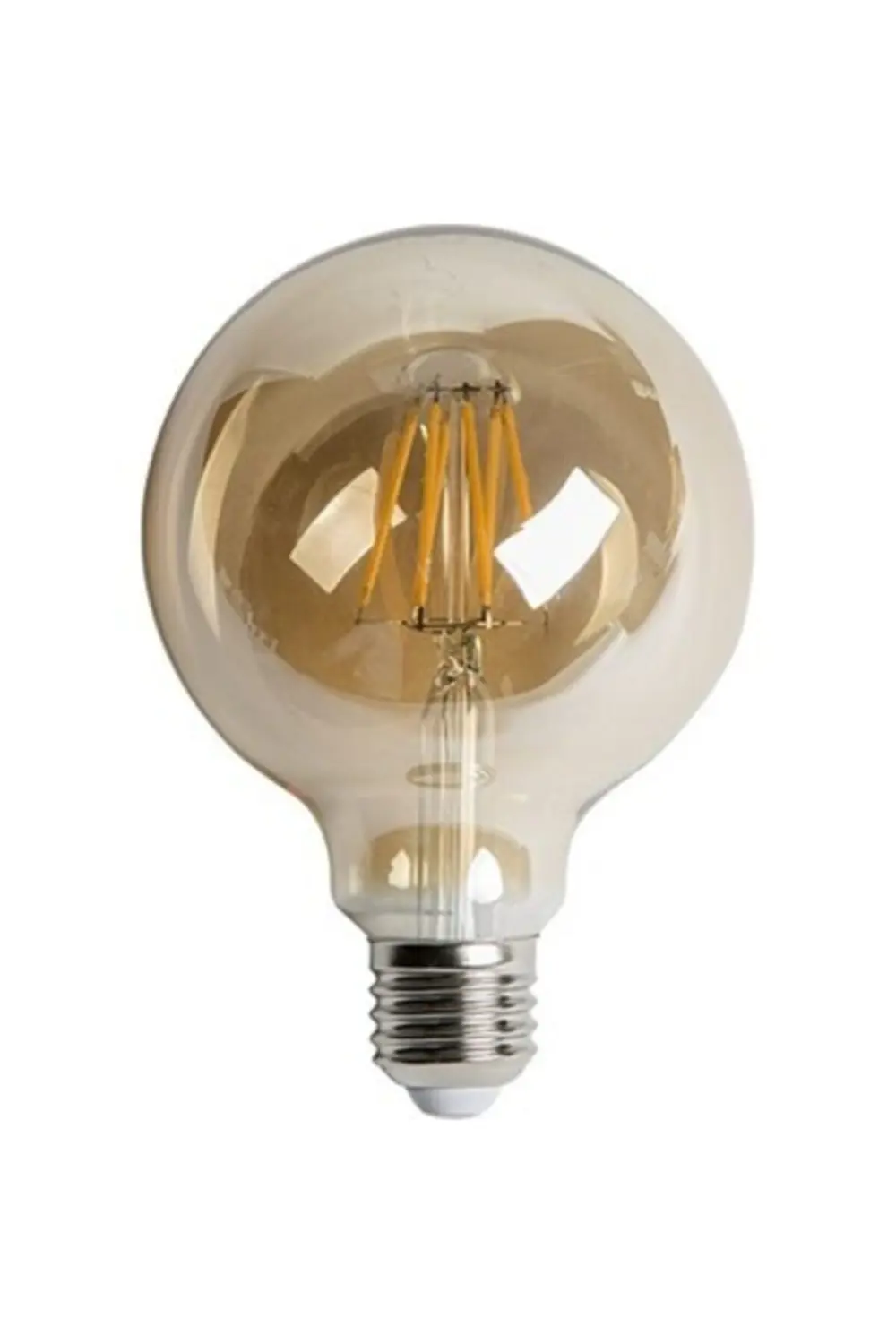 Ct-4286 6w Rustik Led G90 Glop Ampul E27 Amber