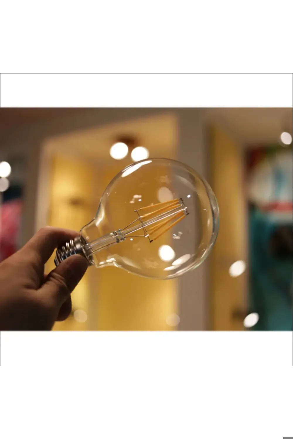 Ct-4354 6w Rustik Led Ampul 6400k Beyaz E-27