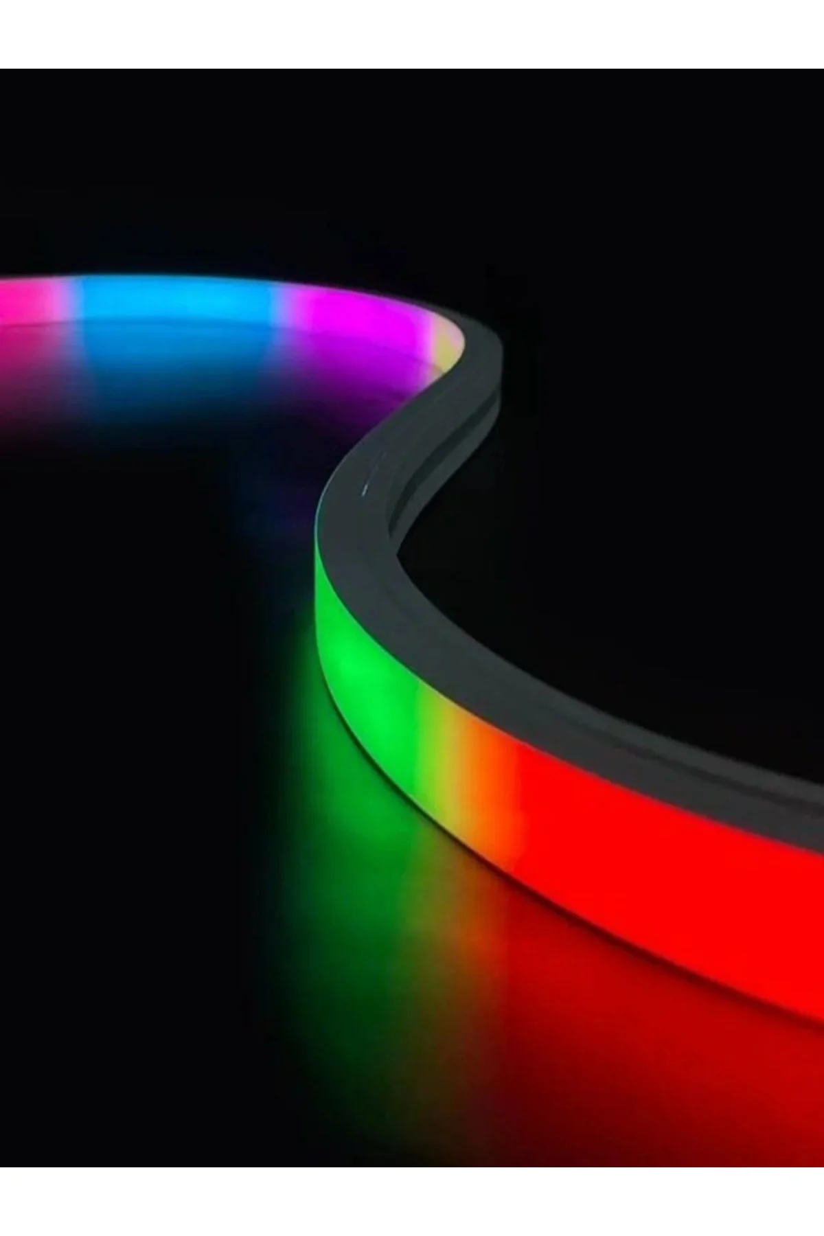 Ct-4567 RGB Akıllı Pixel Neon LED Set (Ses Algılama-Uygulama Kontrol) Ct-4567 RGB Akıllı Pixel Neon LED Set (Ses Algılama-Uygulama Kontrol) - Görsel 3