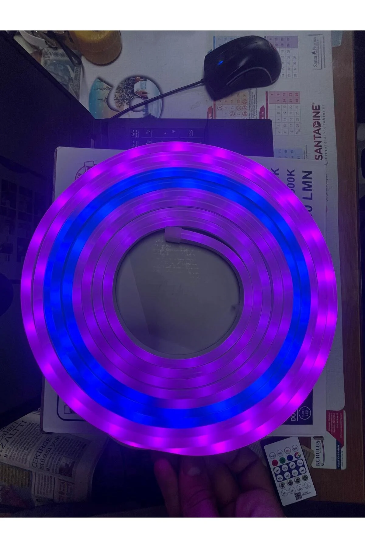 Ct-4567 RGB Akıllı Pixel Neon LED Set (Ses Algılama-Uygulama Kontrol) - Görsel 2