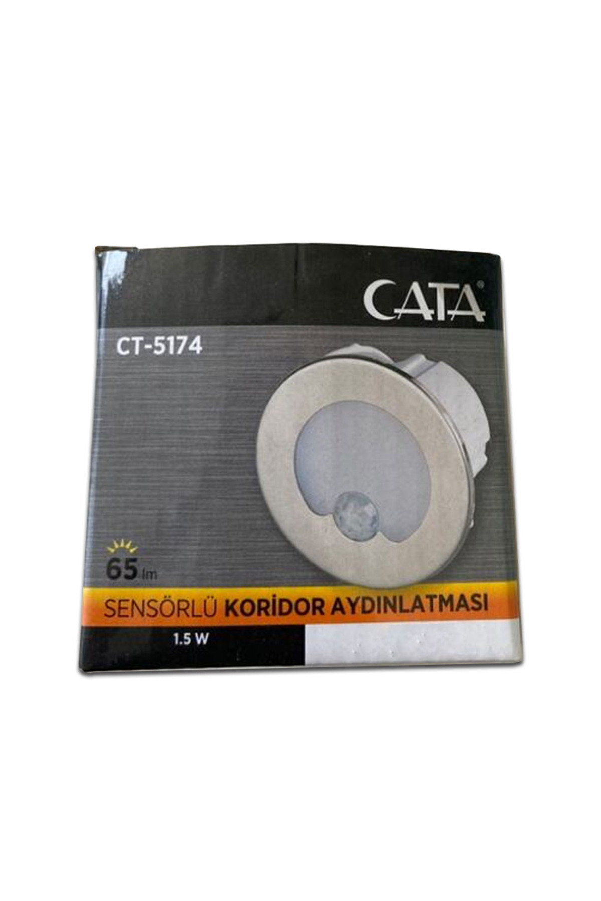 Ct-5174 1.5w Koridor Led Armatür Sensörlü 3200k Günışığı