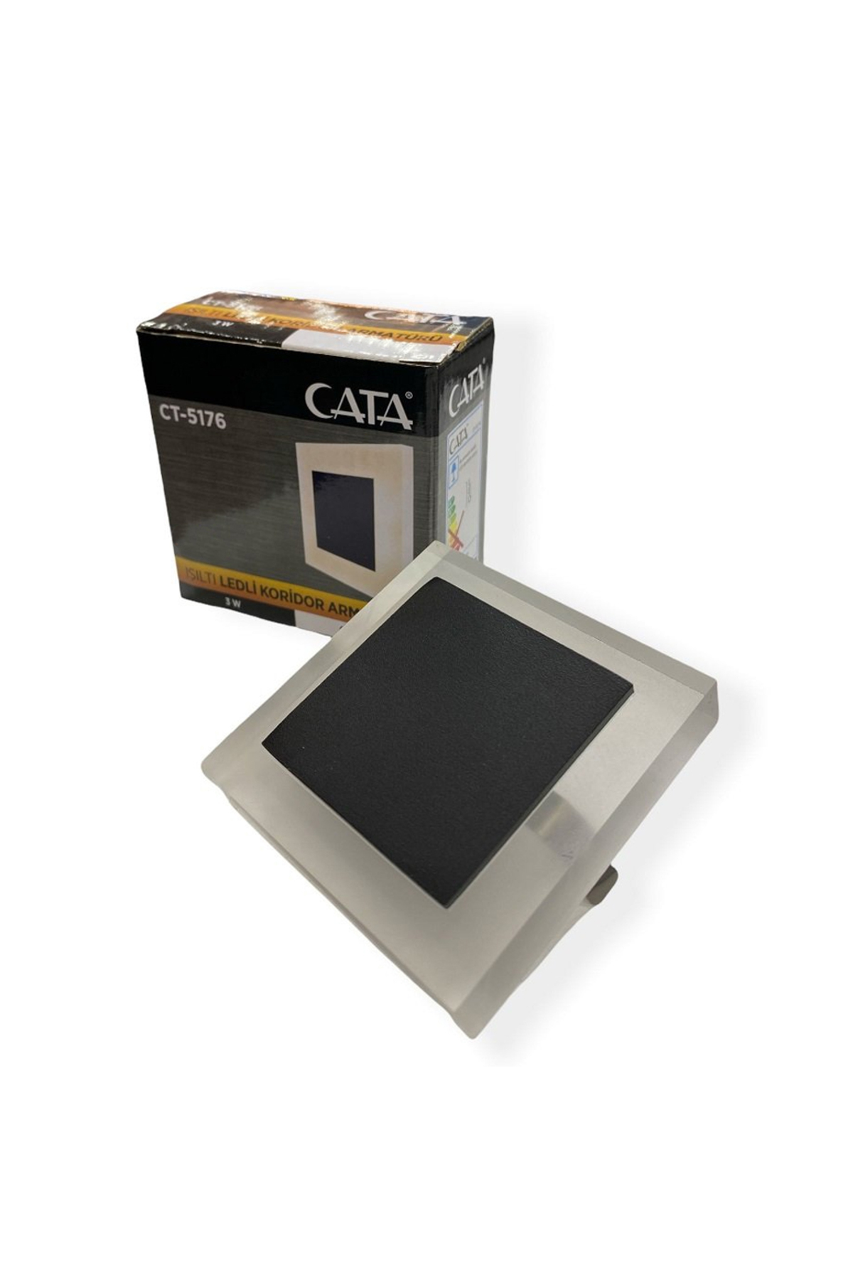 Ct-5176 3w Koridor Led Armatür 6400k Cam Beyaz