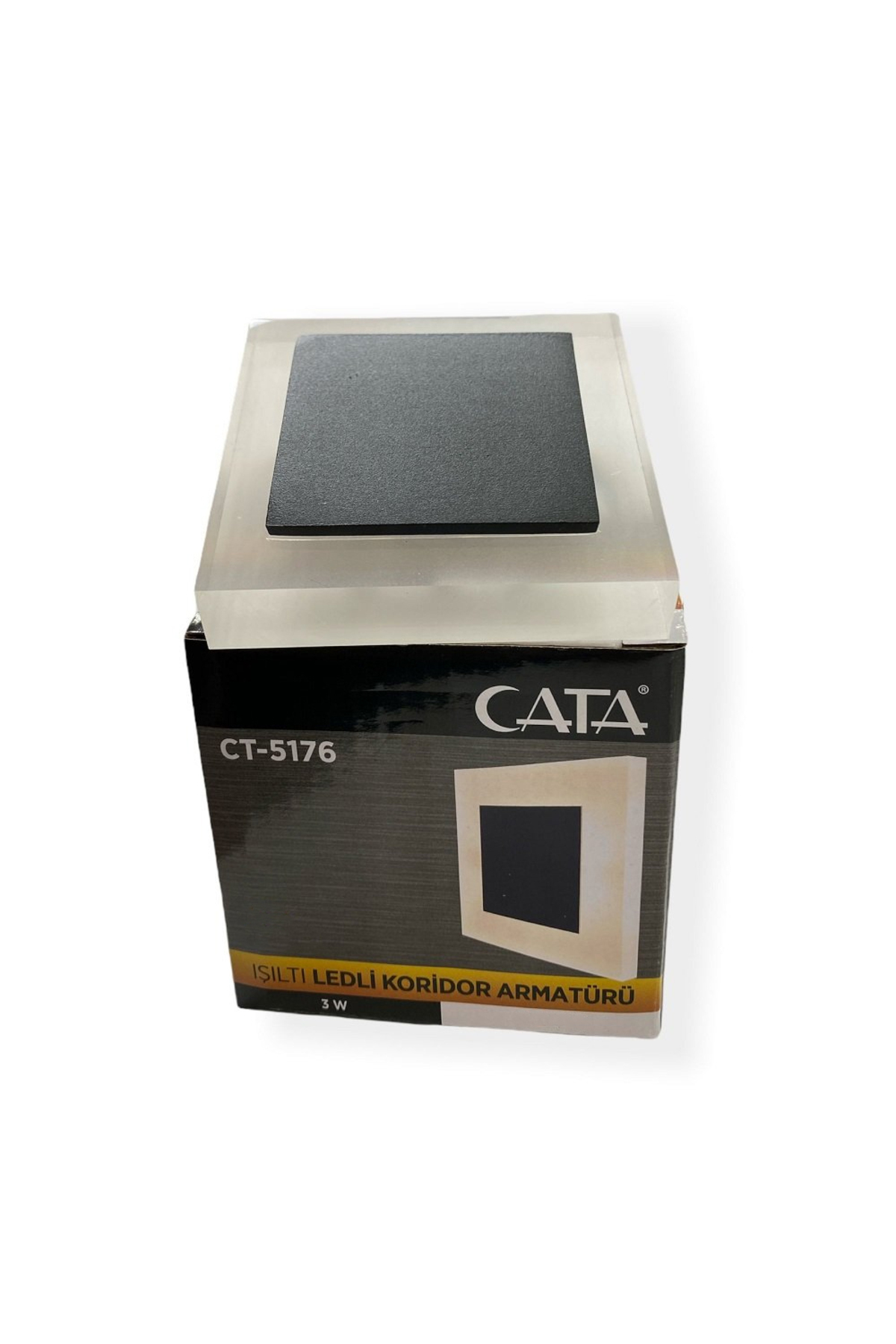 Ct-5176 3w Koridor Led Armatür 6400k Cam Beyaz