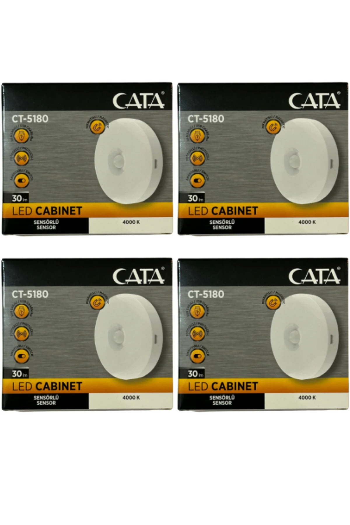 CT-5180 4000K (Günışığı) Mıknatıslı Kabin Led Aydınlatma (4 Adet)