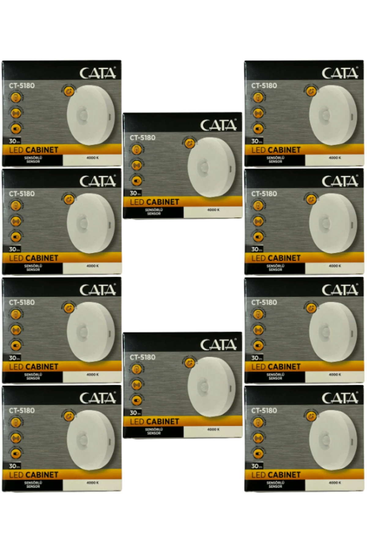 CT-5180 4000K (Günışığı) Mıknatıslı Kabin Led Aydınlatma (10 Adet