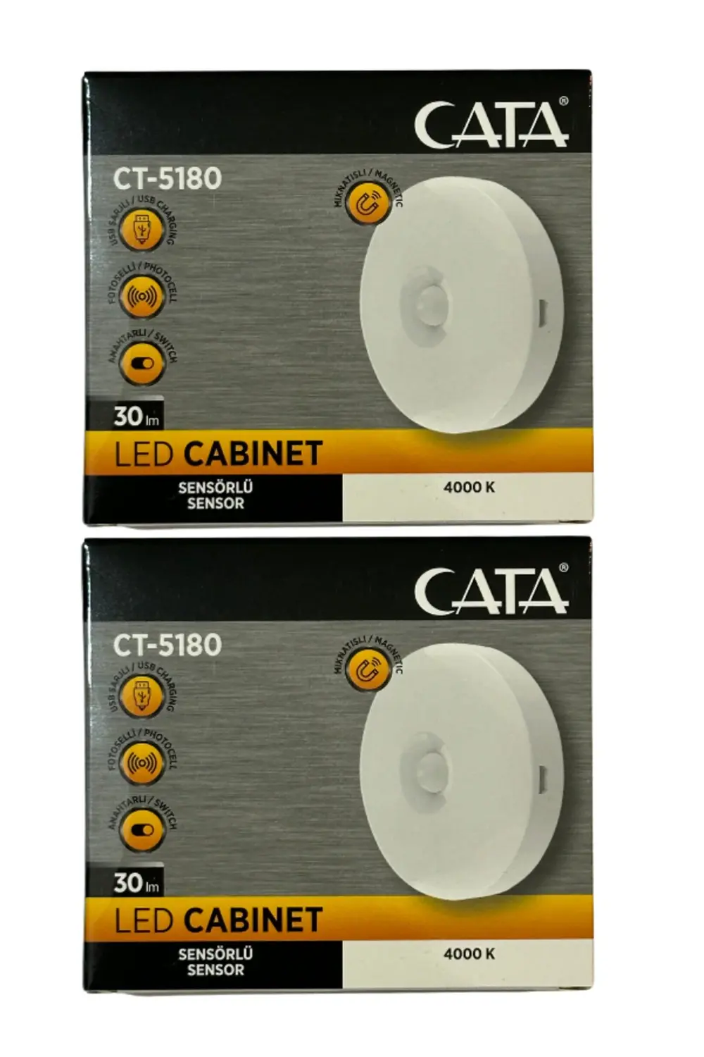 CT-5180 4000K (Günışığı) Mıknatıslı Kabin Led Aydınlatma (2 Adet)