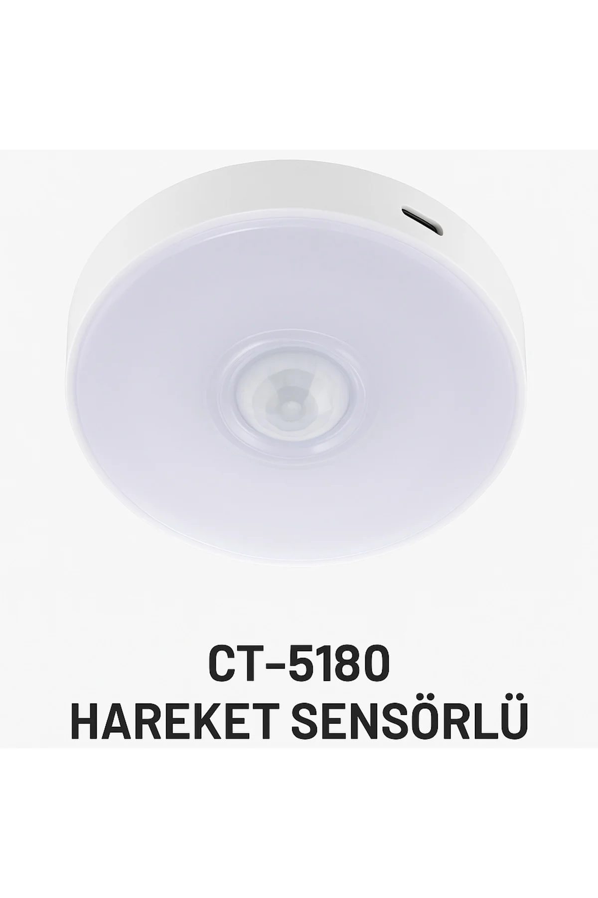CT-5180 Şarjlı Dolap İçi Kabin LED Aydınlatma Mıknatıslı ve Harek
