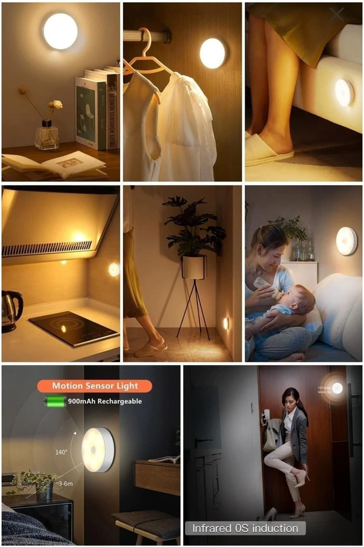 Ct-5180 Sensörlü Kabin Led Aydınlatma 4000k Ct5180