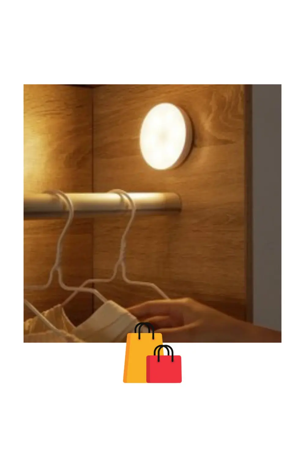 CT-5180 Sensörlü Mıknatıslı LED 3 ADET  Armatür Yeni Tasarım