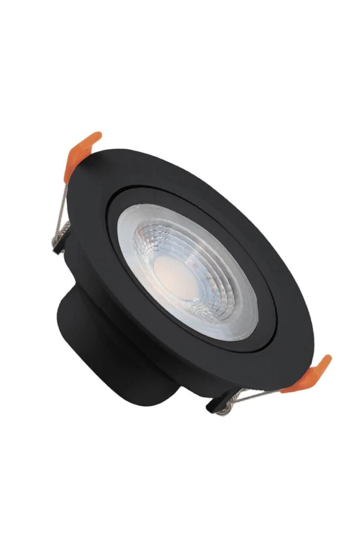 CT-5200G 7W Akik Led Spot Gün Işığı- Siyah Kasa Yuvarlak Sıva Alt