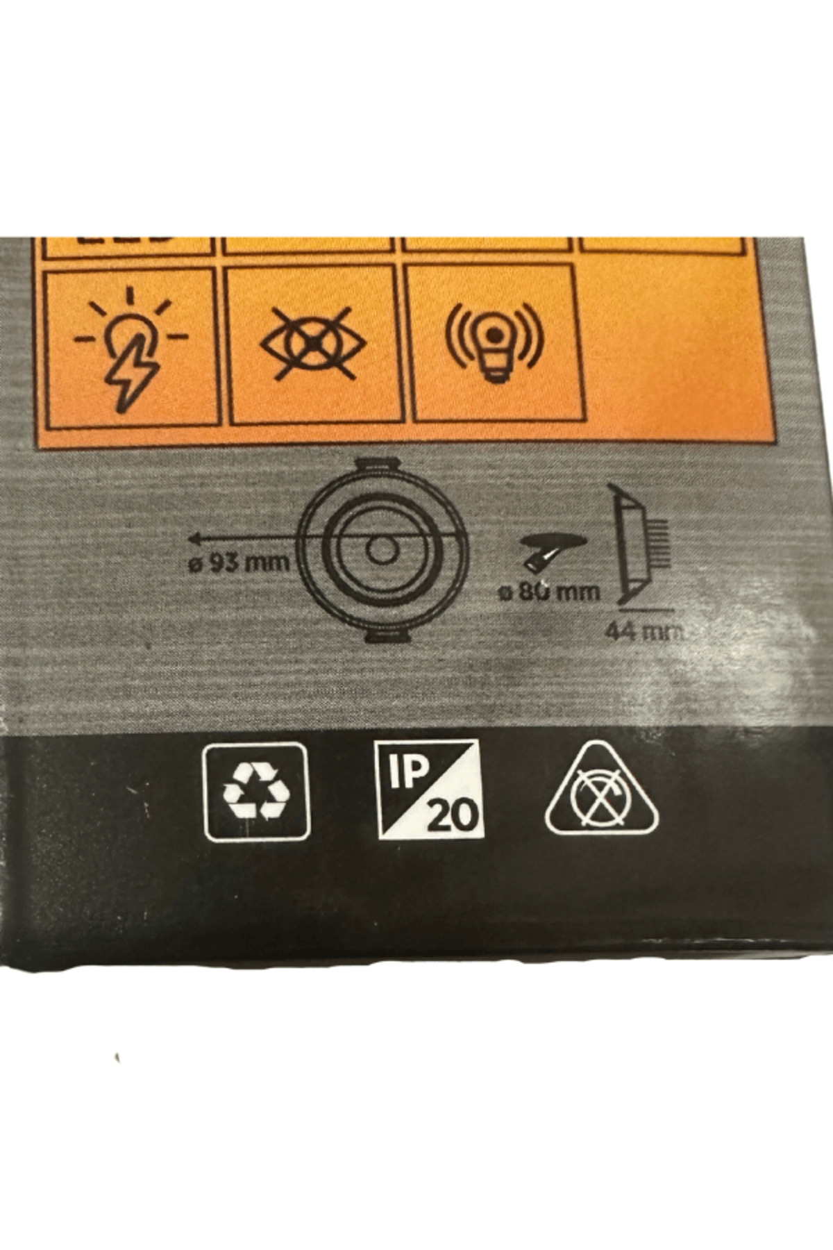 CT-5204 7W 3200K (Gün Işığı) Akik Sıva Altı Led Spot (4 Adet)