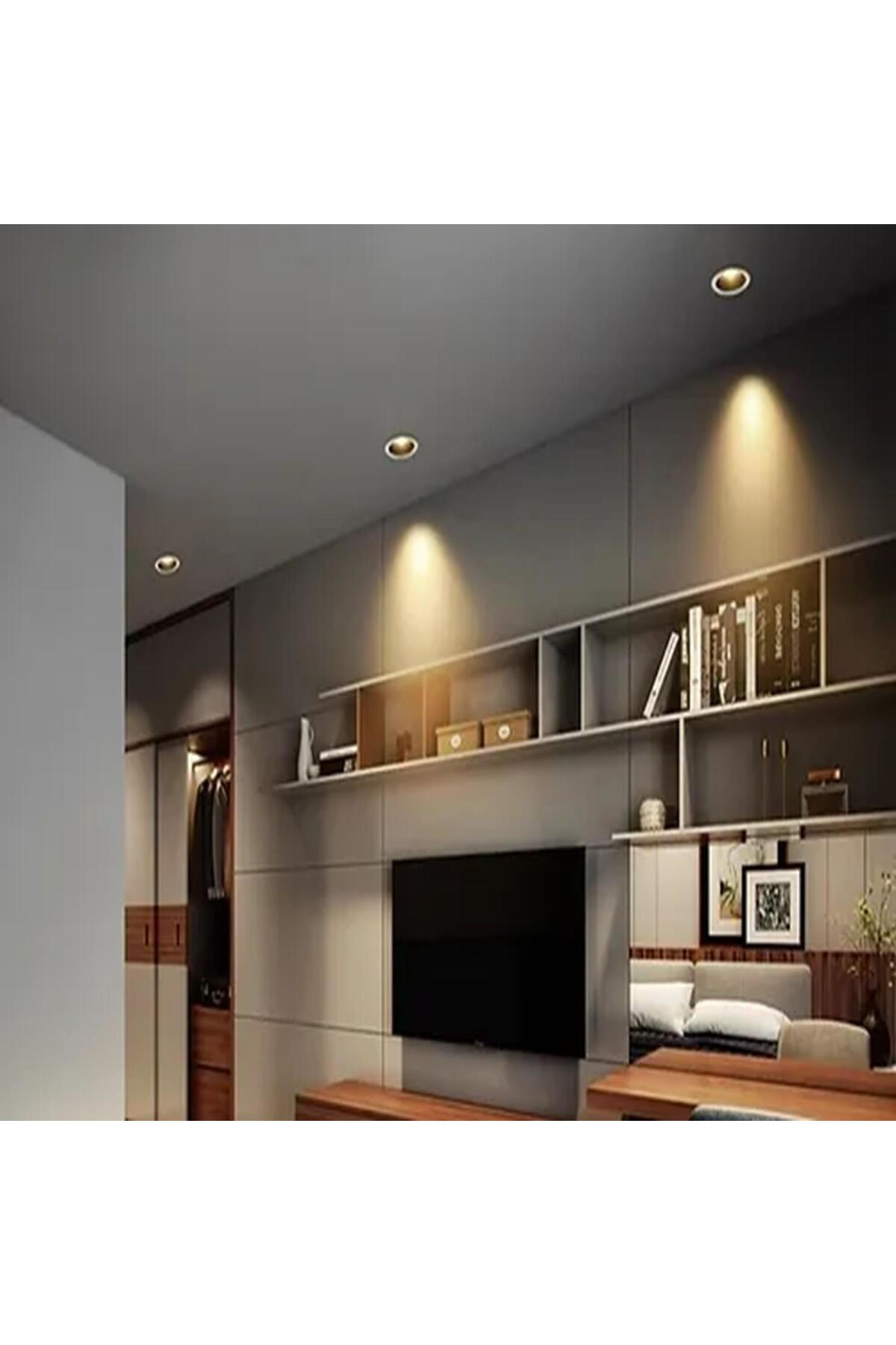 Ct-5223 Pars Kare Spot Siyah Kasa