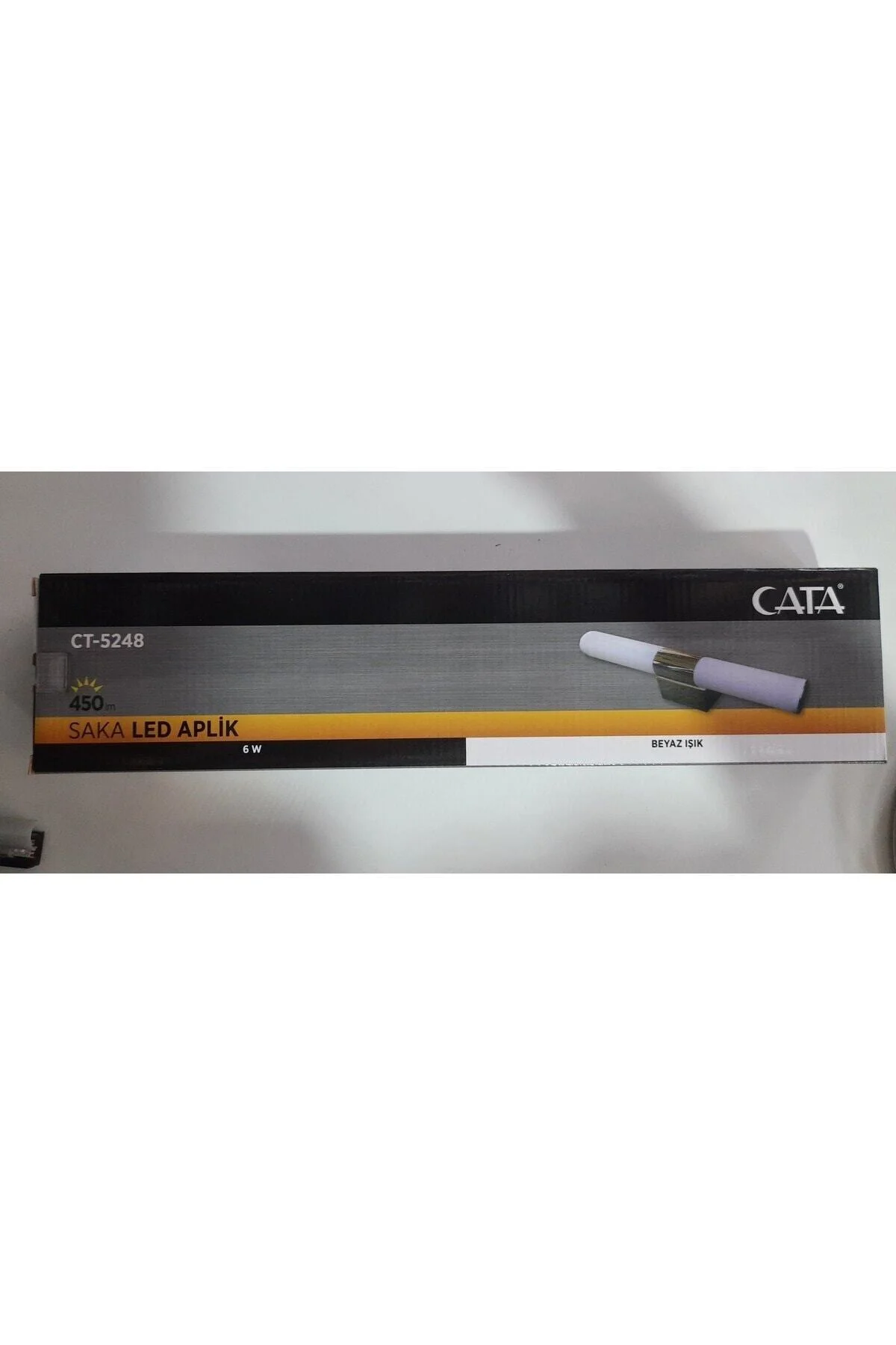 CT-5248 6W/6400K Saka LED Aplik(Beyaz) Cata CT-5248 6W/6400K Saka LED Aplik(Beyaz) Cata - Görsel 3