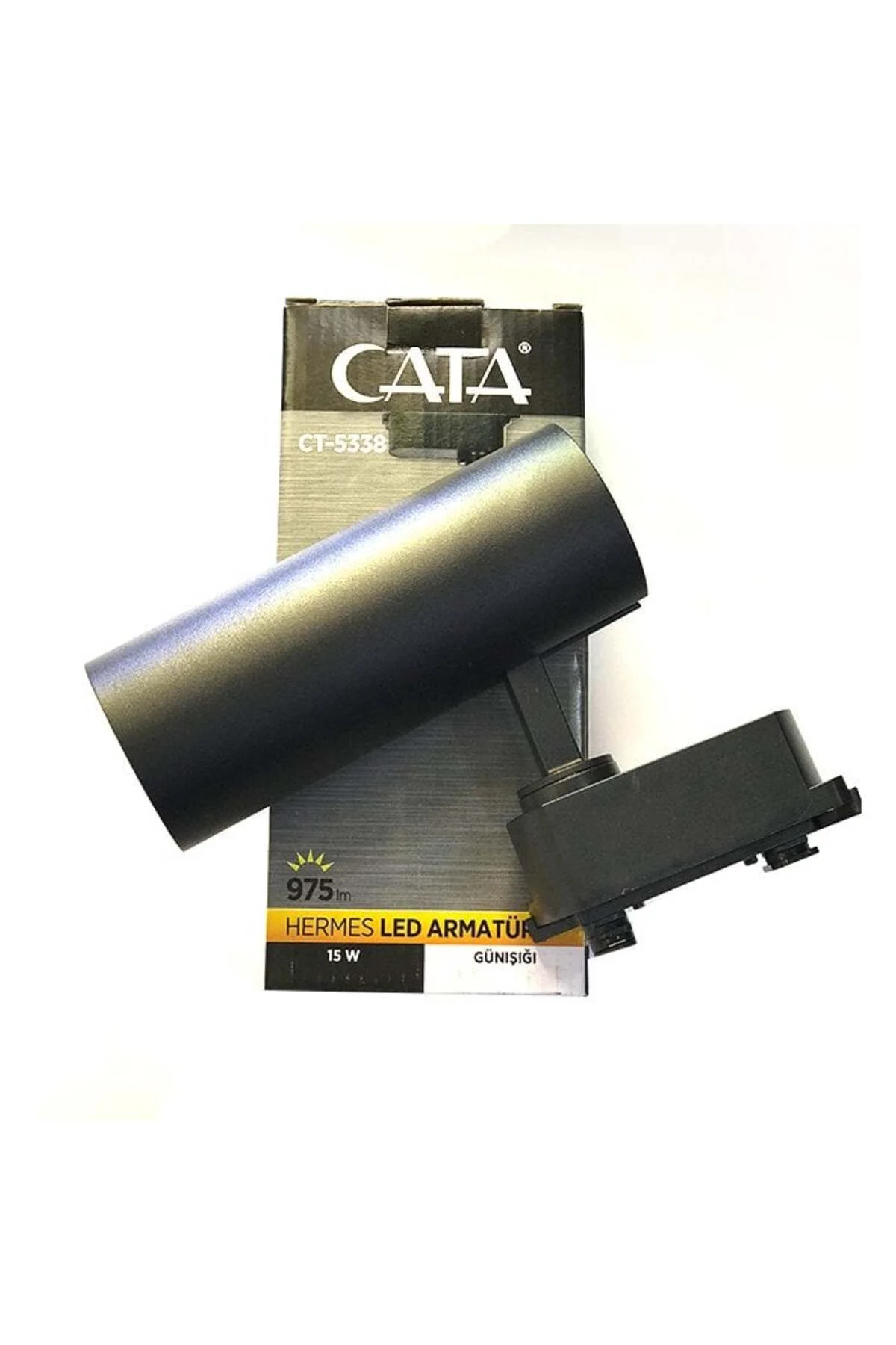 Ct-5338B Hermess Siyah Kasa 25W Ray Spot 6400K (Beyaz Işık) - Görsel 3