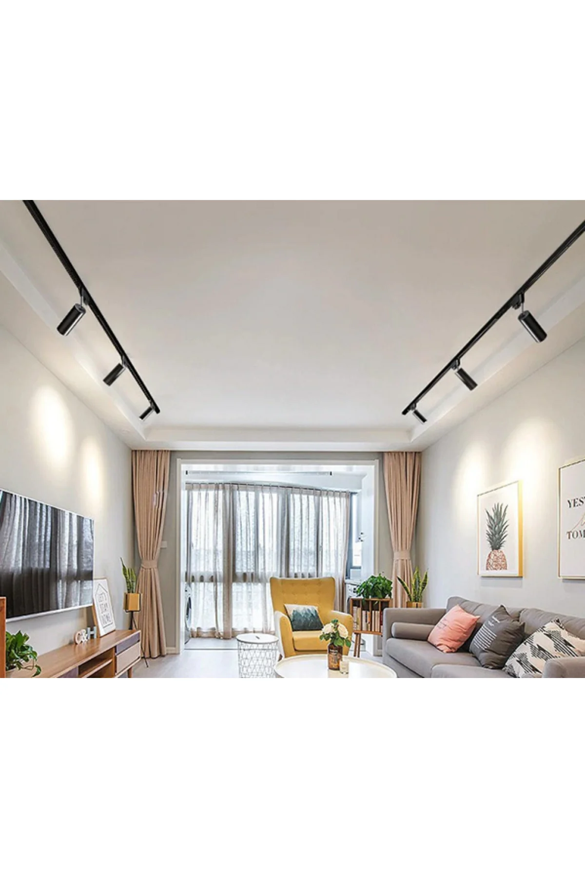 Ct-5338B Hermess Siyah Kasa 25W Ray Spot 6400K (Beyaz Işık) - Görsel 5