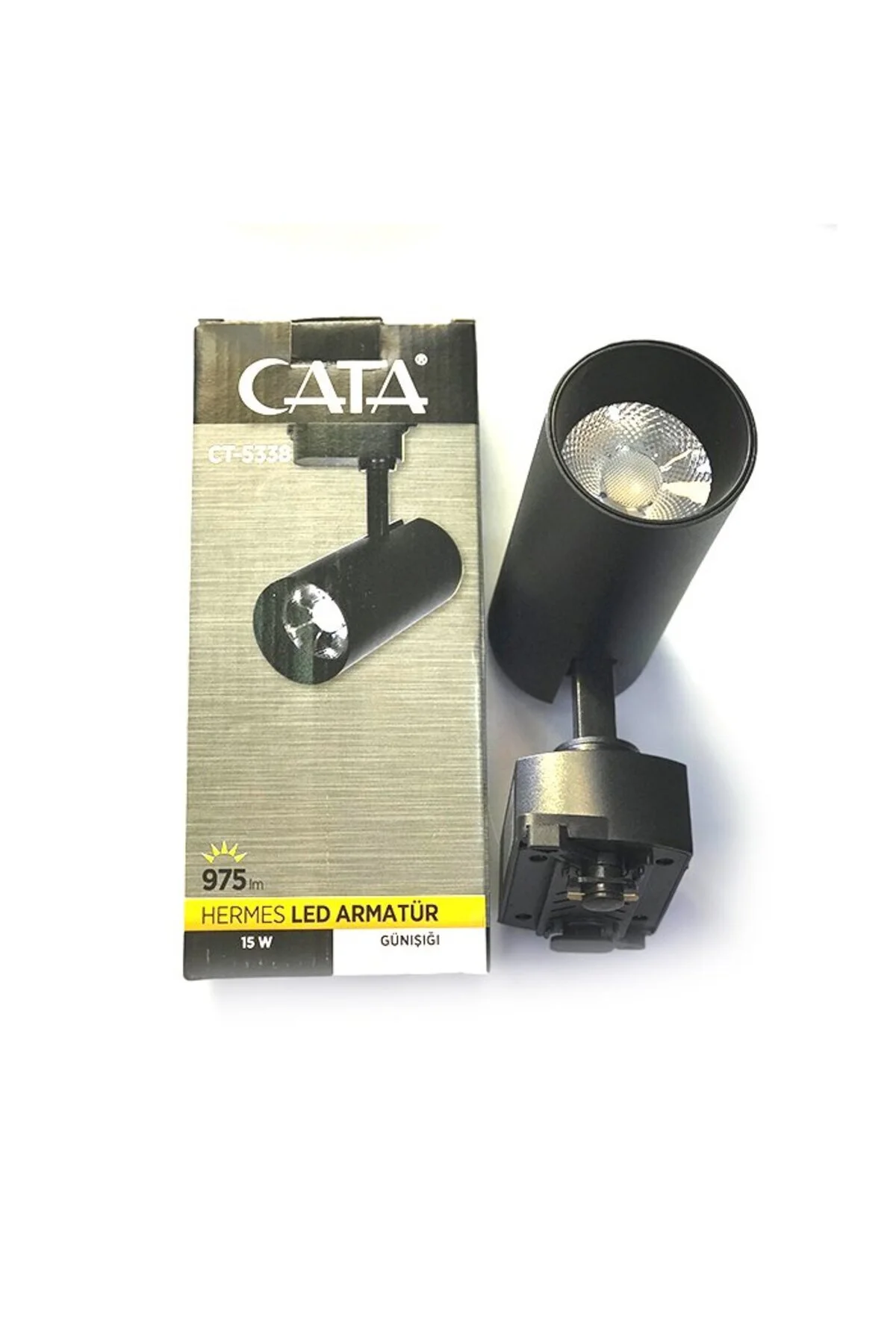 Ct-5338B Hermess Siyah Kasa 25W Ray Spot 6400K (Beyaz Işık) - Görsel 4
