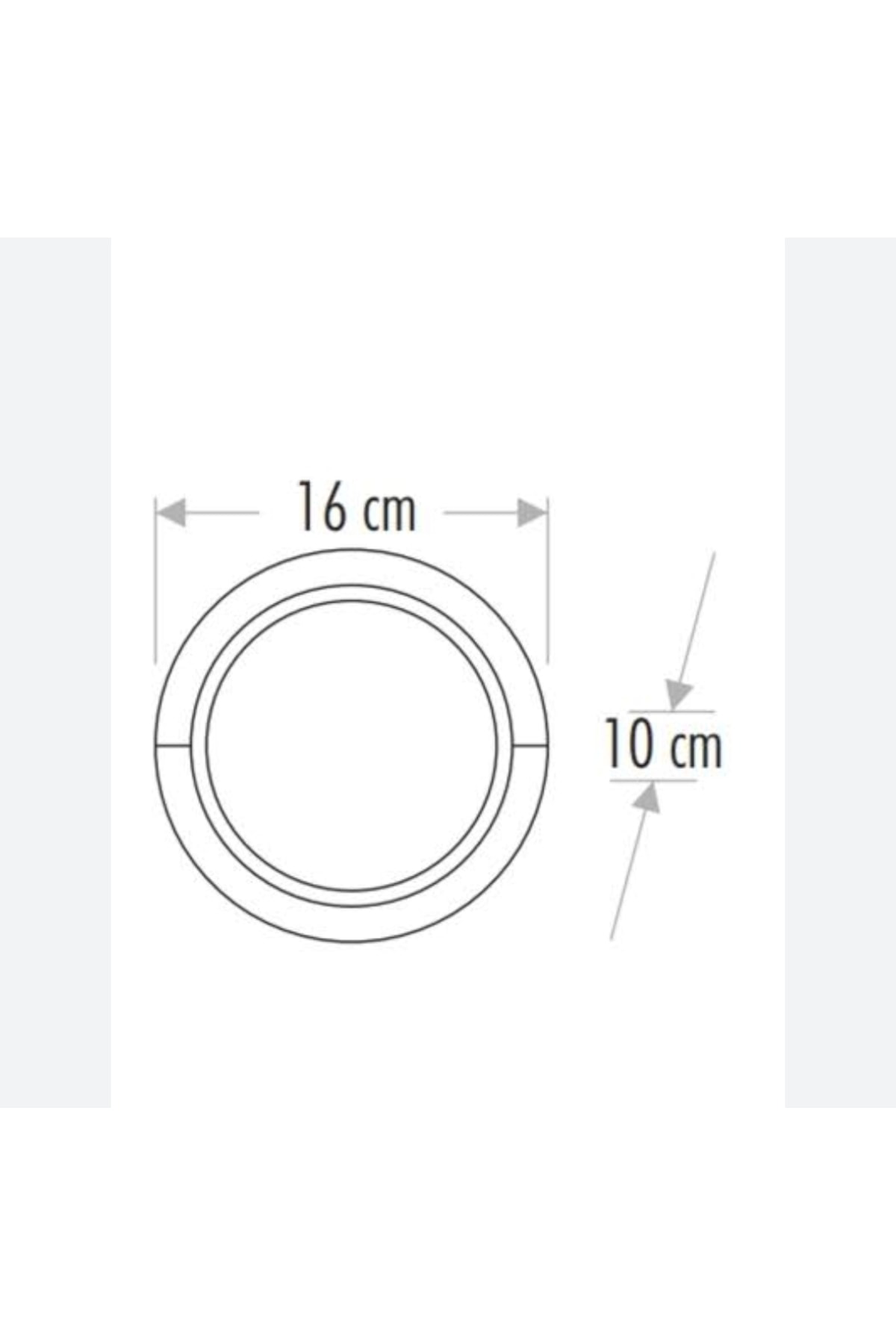 Ct-7073 15 Watt Dekoratif Dış Ve Iç Mekan Aplik Günışığı 3200 Kel