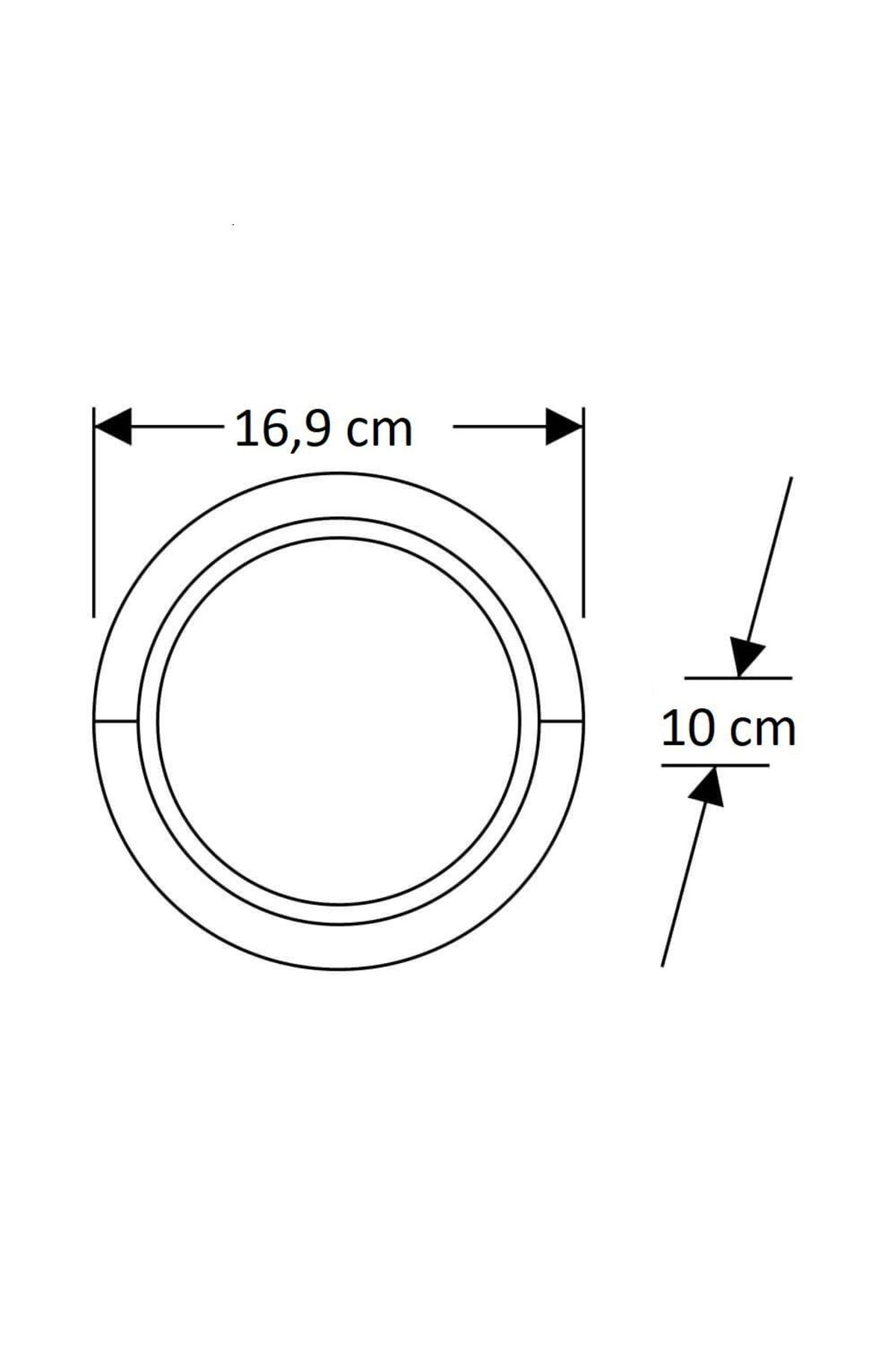 Ct-7073 15w Bora G.ışığı S.ü Led Aplik (6adet)