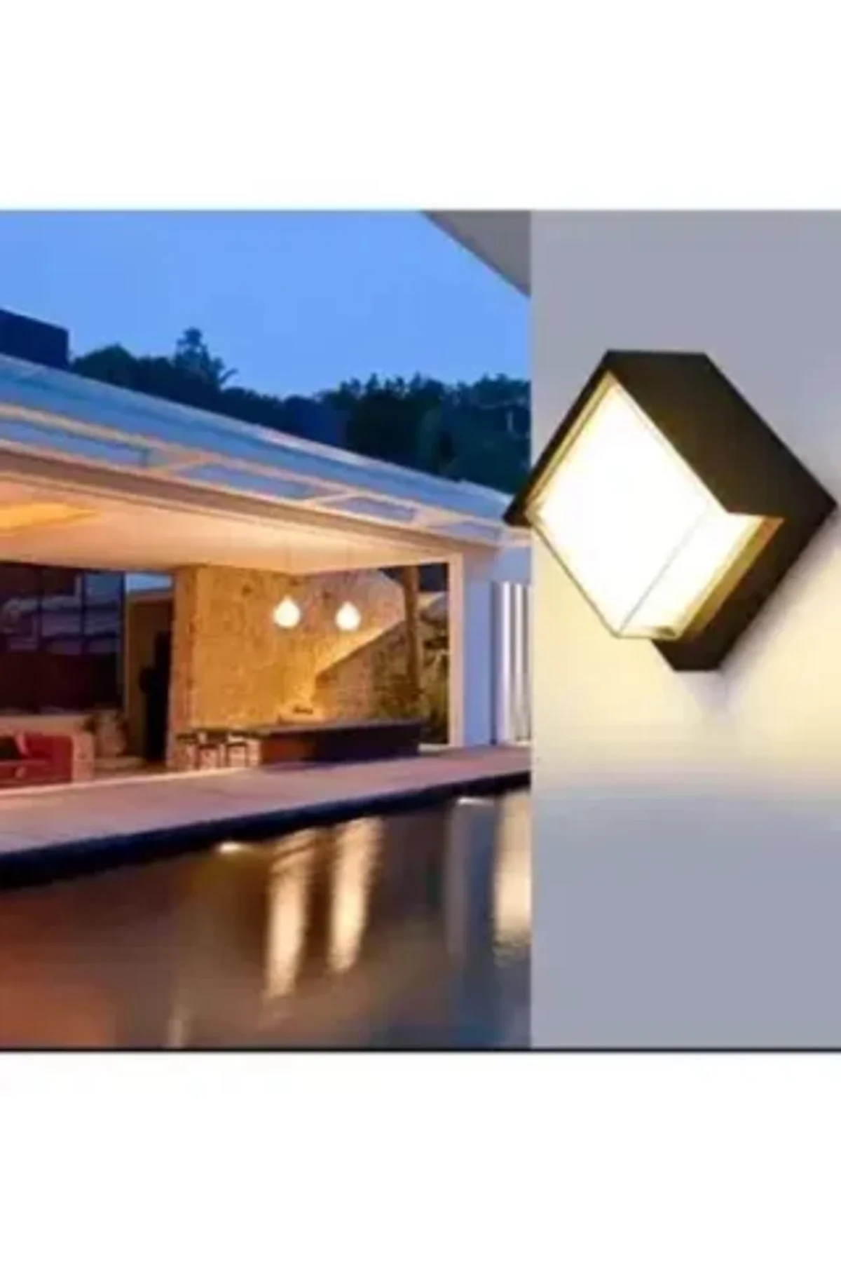 CT 7074 15 W Bahçe Led Apliği 3200K Gün Işığı CT 7074 15 W Bahçe Led Apliği 3200K Gün Işığı - Görsel 3