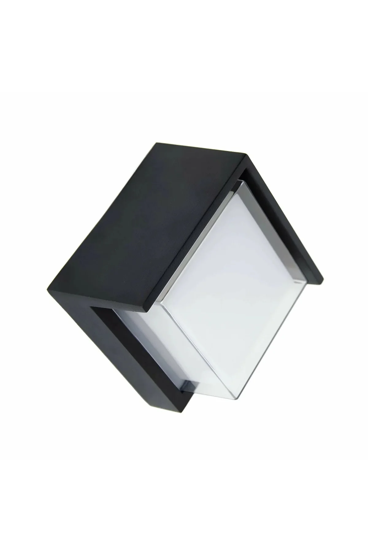 CT-7074 Dominik 15W IP54 Su Geçirmez Dış Mekan LED Aplik Sıva Üstü Duvar Armatürü Günışığı 3200 - Görsel 2