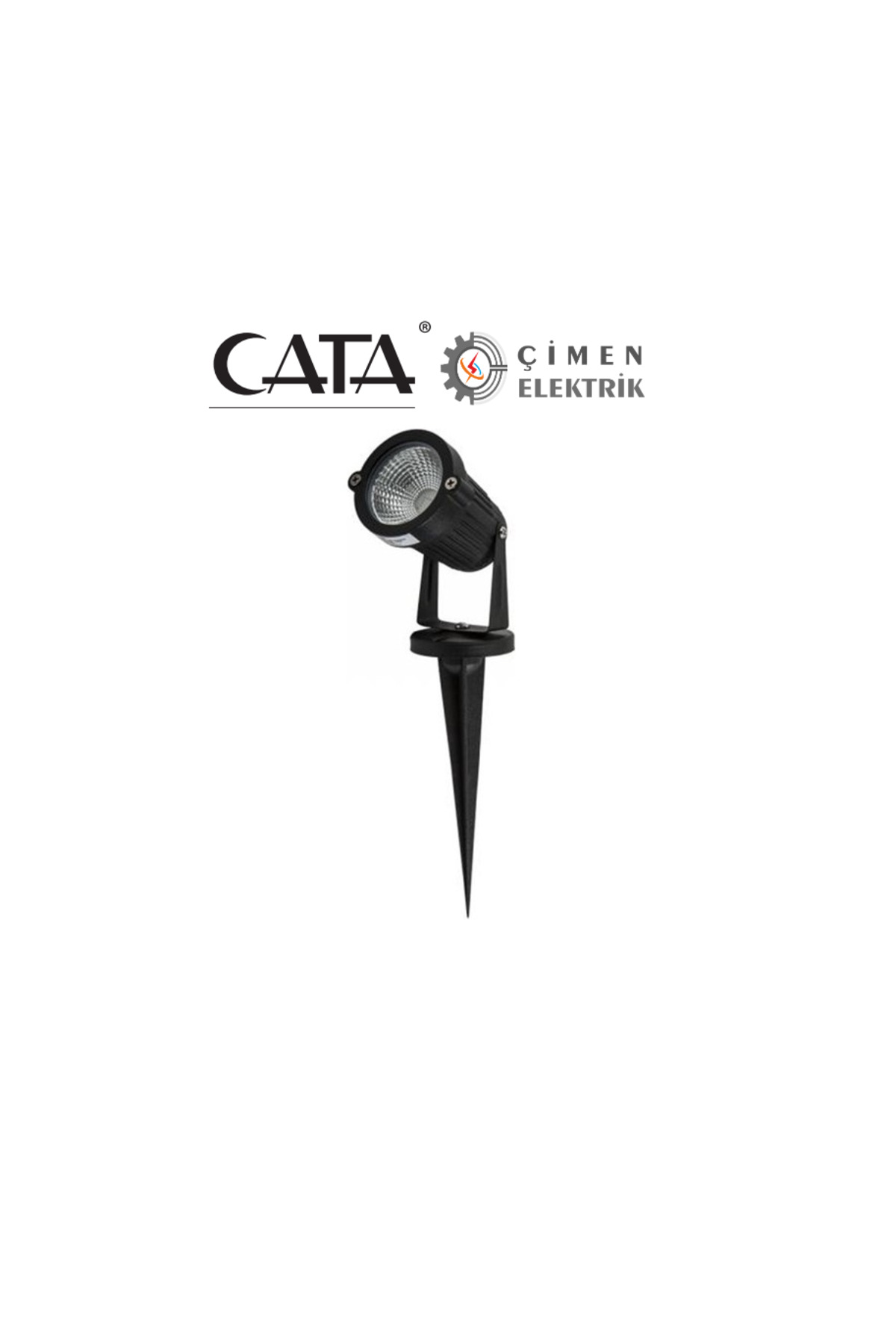 Ct 7300 7w Bahçe Armatürü Amber
