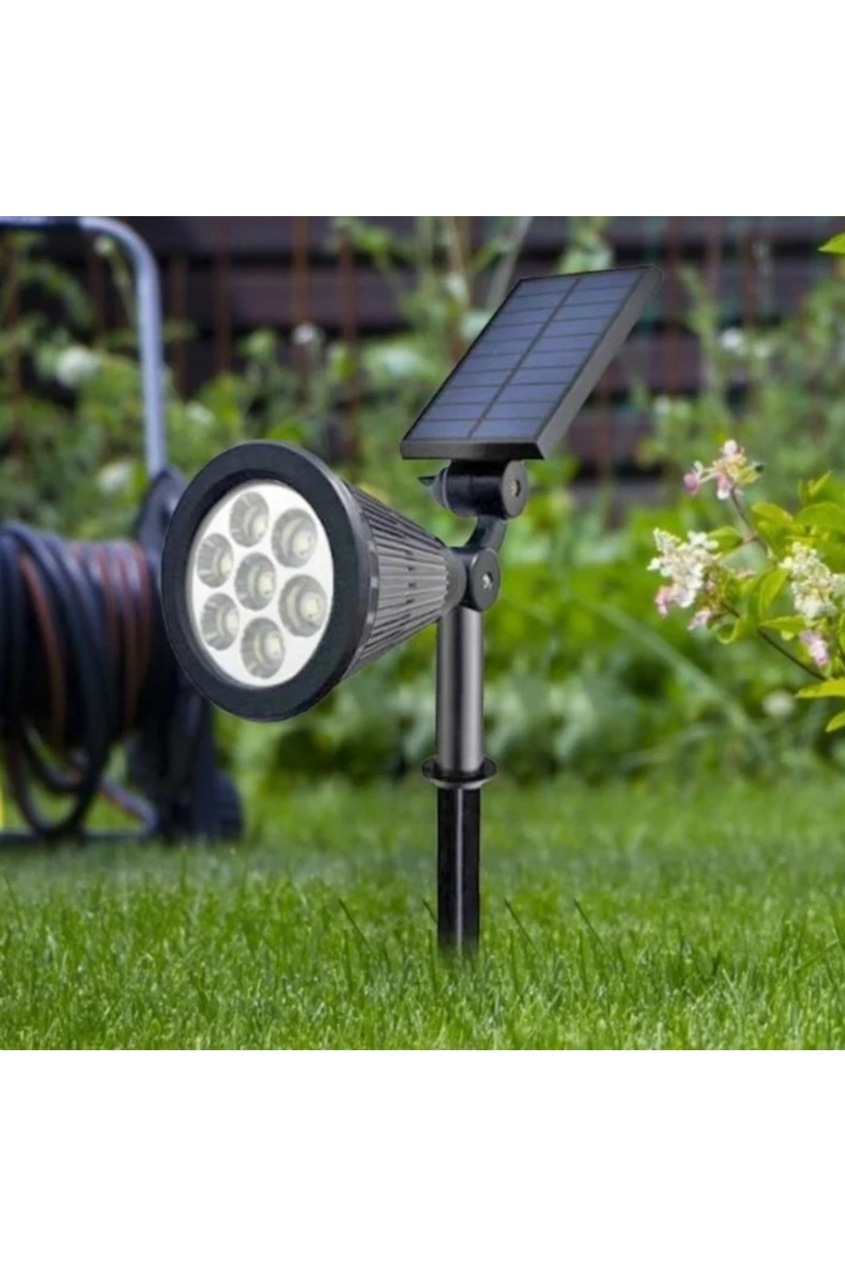 CT 7310 7W Güneş Enerjili Bahçe Armatürü 3200K Gün Işığı