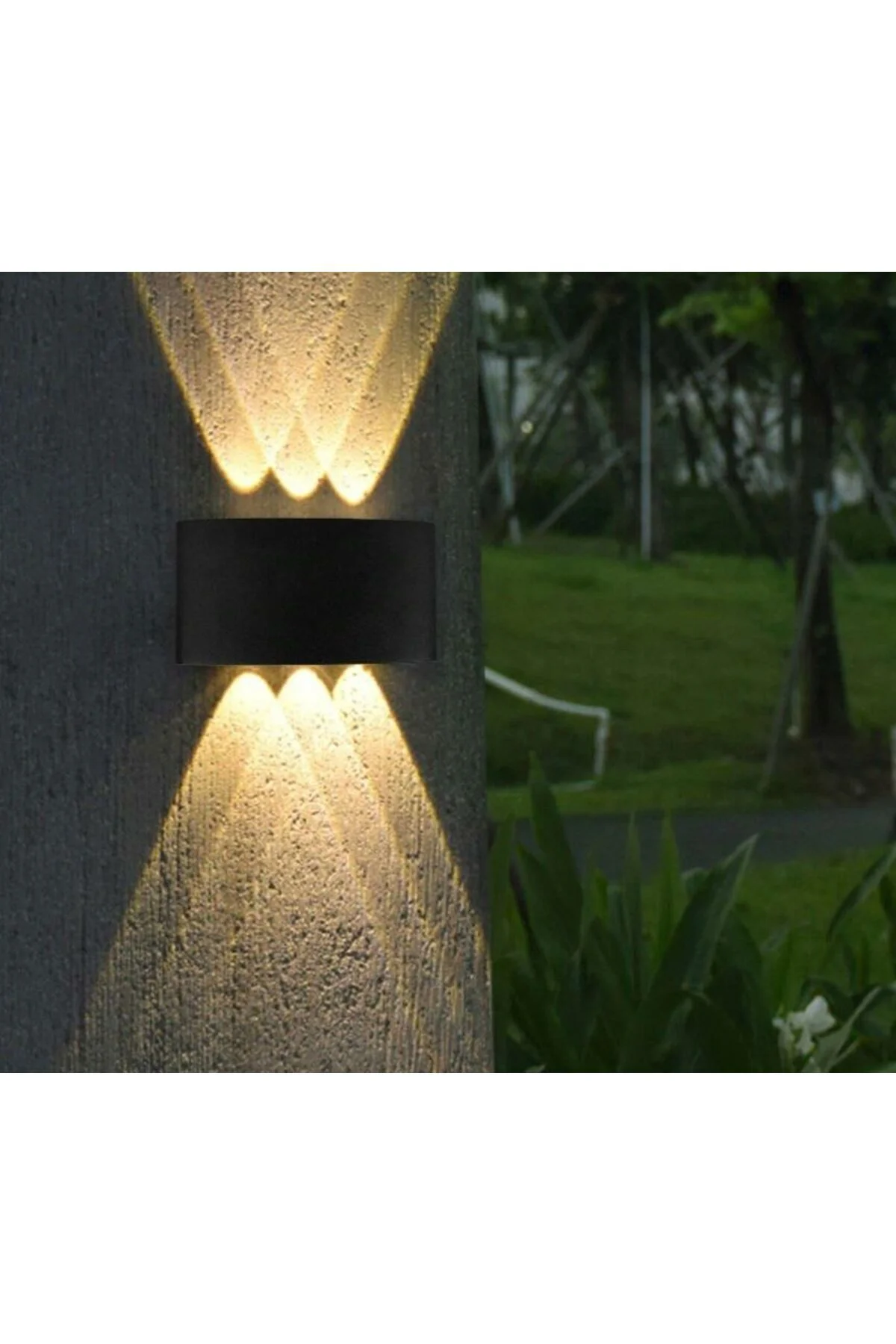 Ct-8011 12 Watt Haiti Siyah Kasa Aplik Günışığı