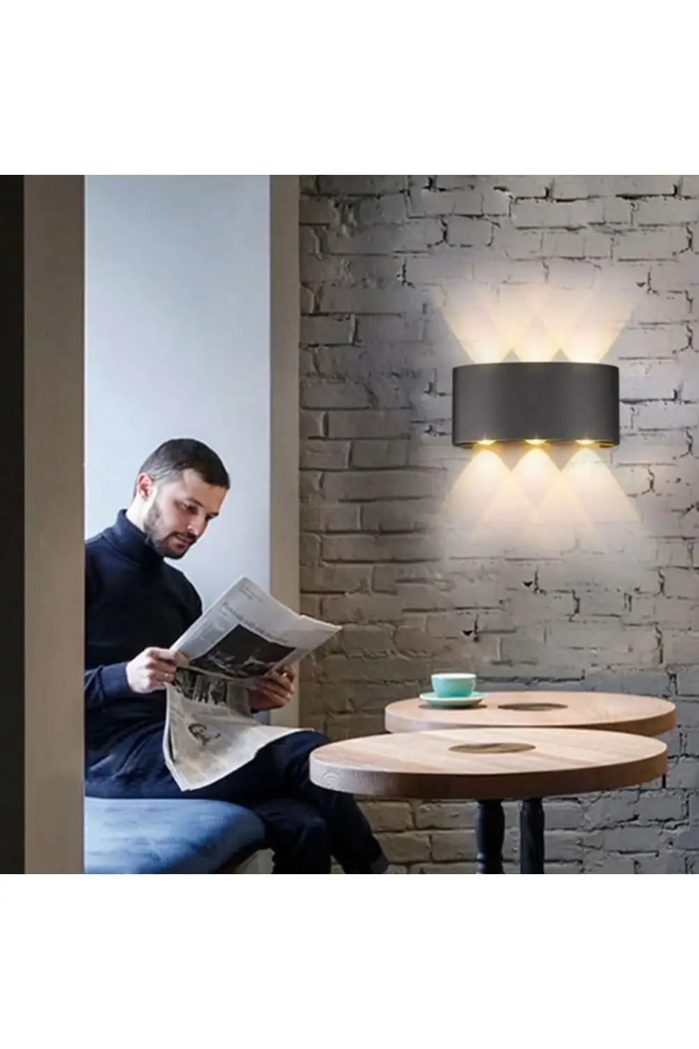 Ct-8011 12w Haiti Dış Mekan Led Aplik 3200k