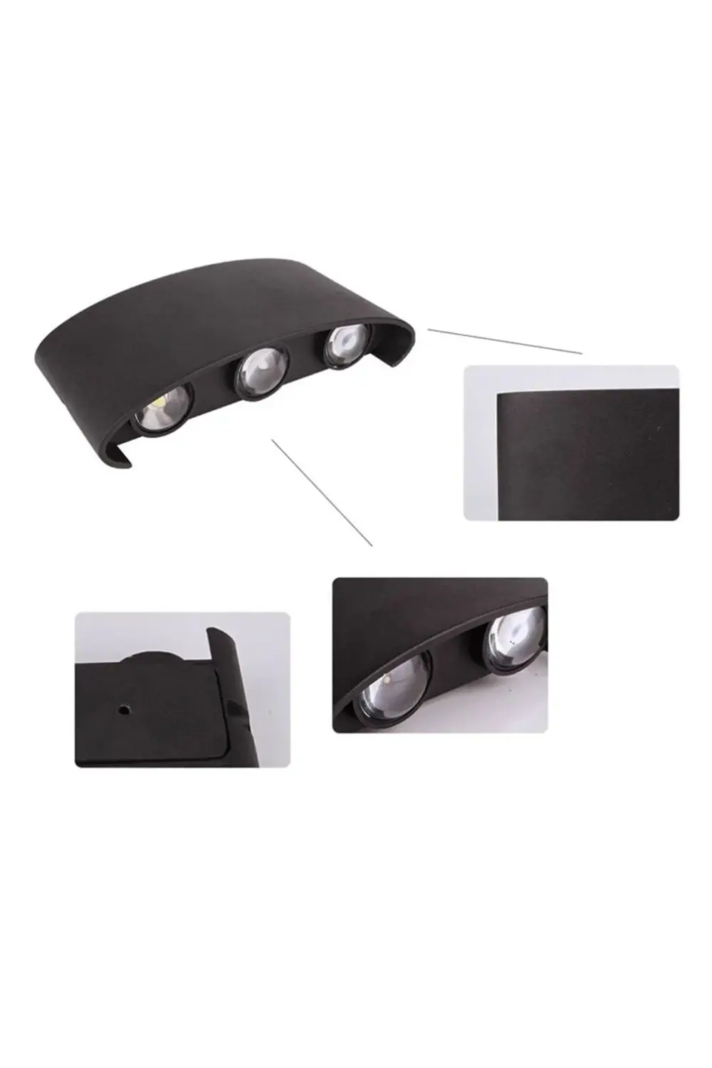 Ct-8011 12w Haiti Dış Mekan Led Aplik 3200k