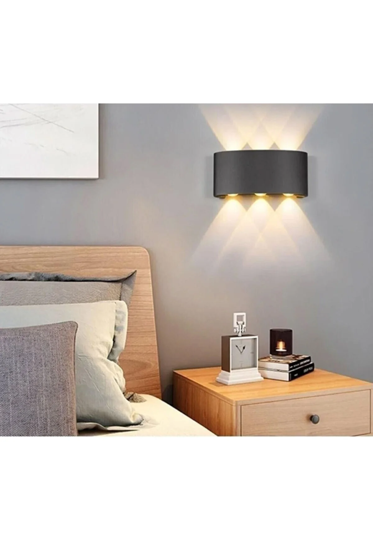 Ct-8011 Çift Taraflı Led Duvar Apliği 3200 Kelvin Gün Işığı