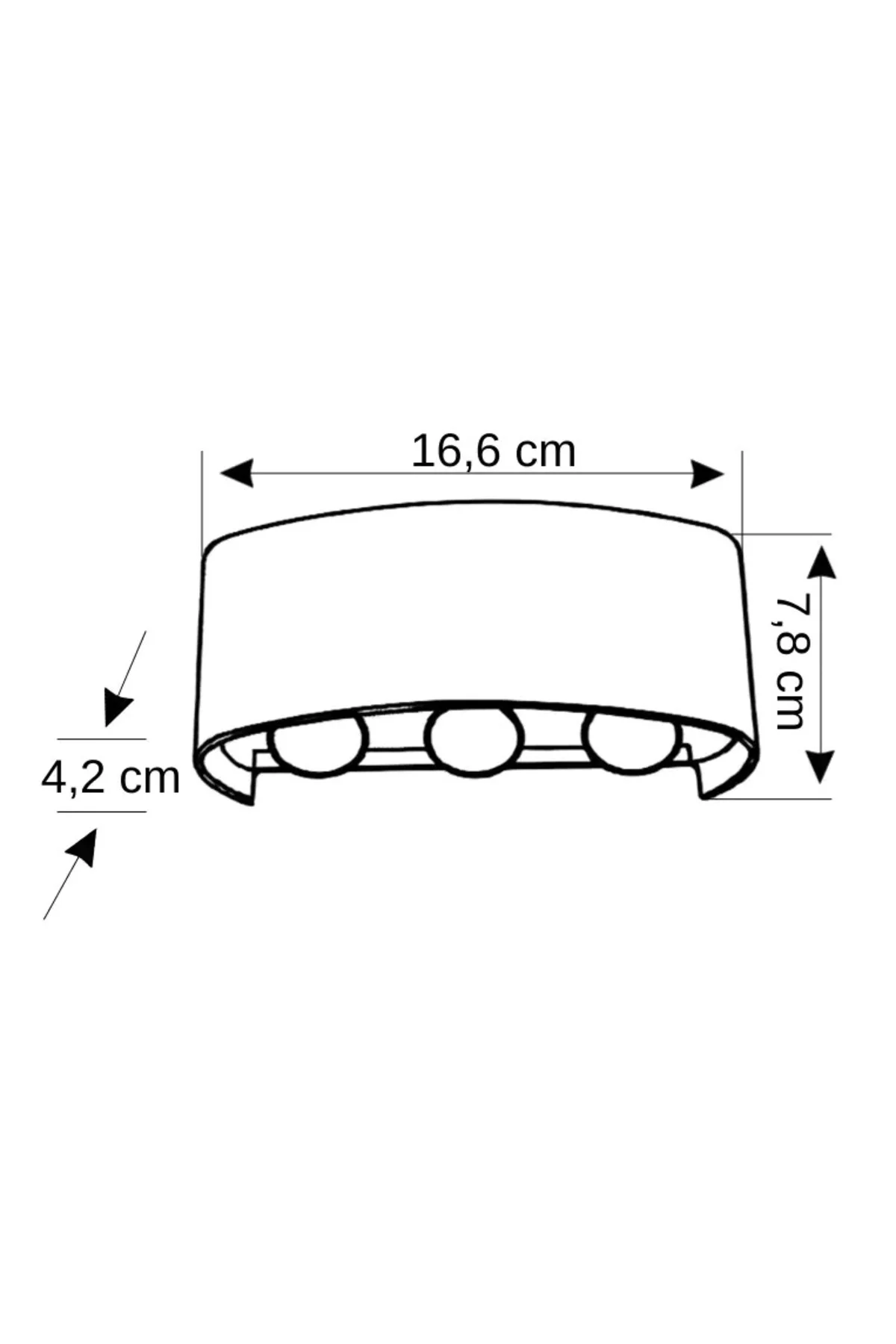 CT-8011 Haiti 10W 3200K Günışığı Led Aplik (KOLİ 10 ADET) CT-8011 Haiti 10W 3200K Günışığı Led Aplik (KOLİ 10 ADET) - Görsel 5