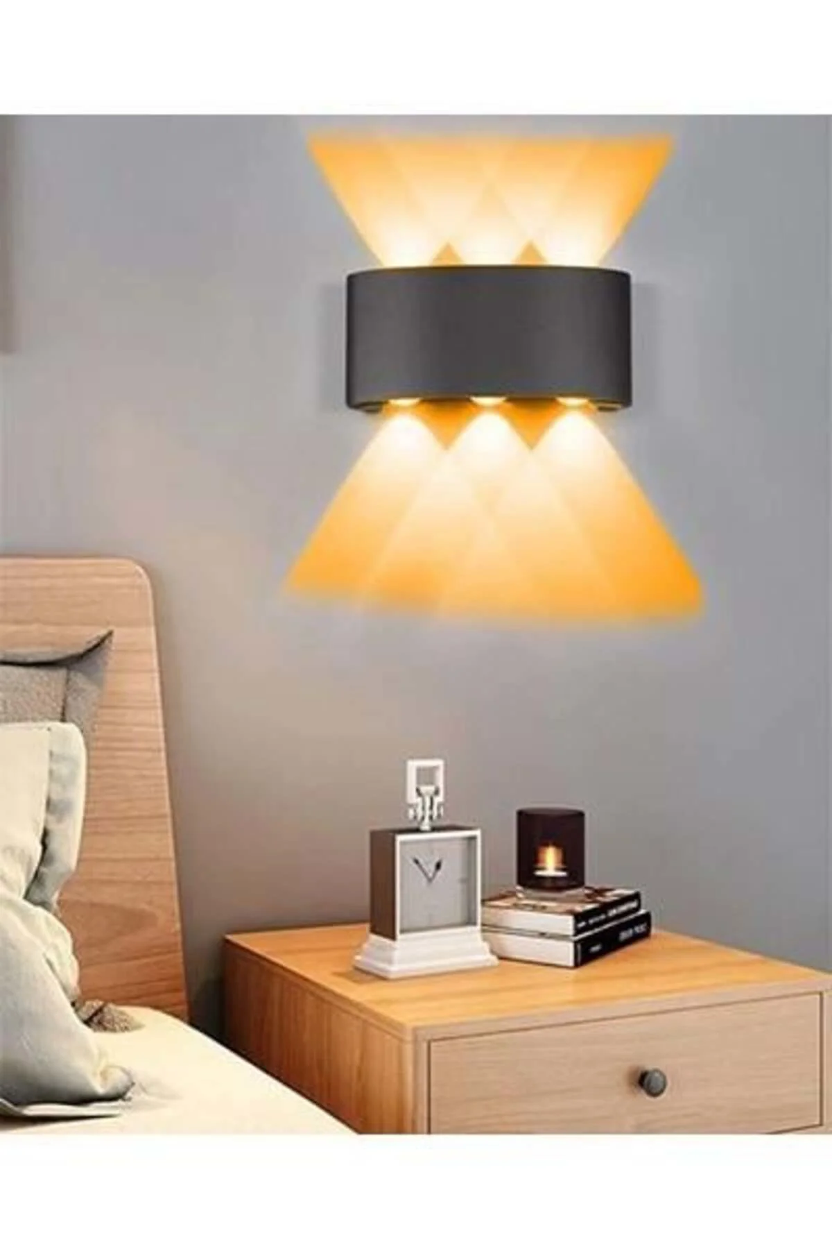CT-8011 Haiti 10W Amber Işıklı Led Aplik - Bahçeniz İçin İdeal Ay
